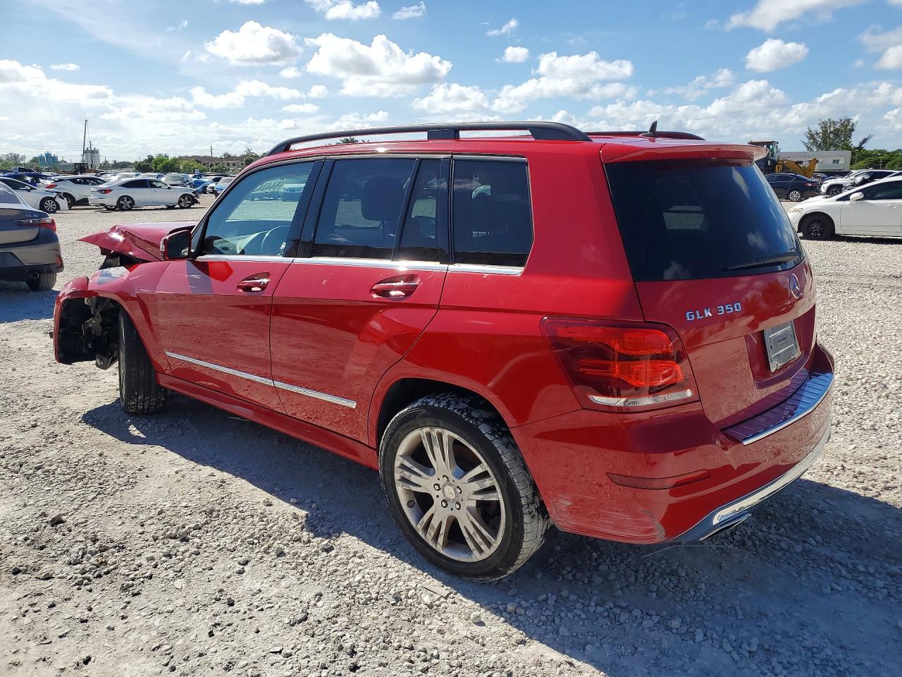 2015 Mercedes-benz Glk 350 Red vin: WDCGG5HB6FG403472