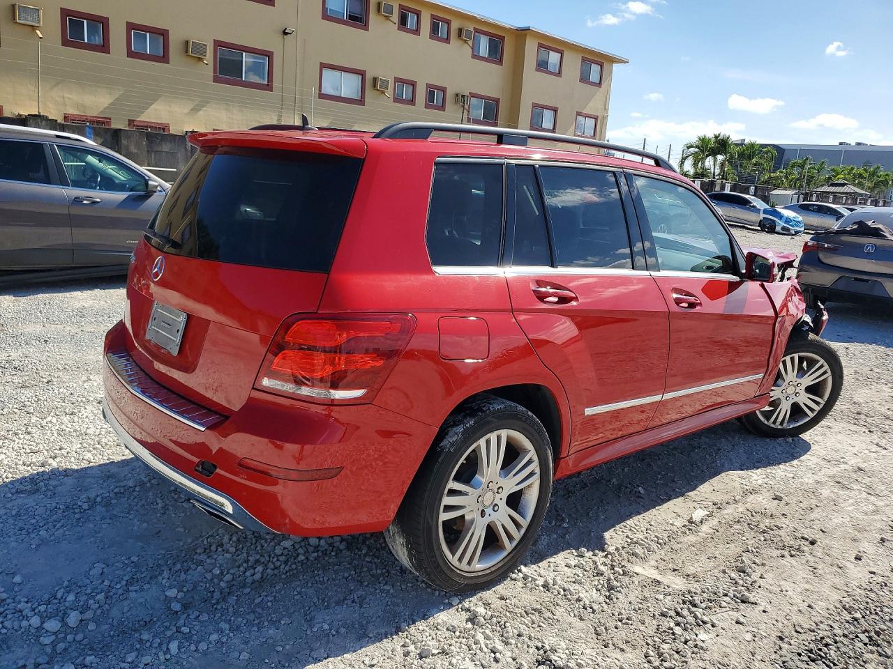 2015 Mercedes-benz Glk 350 Red vin: WDCGG5HB6FG403472