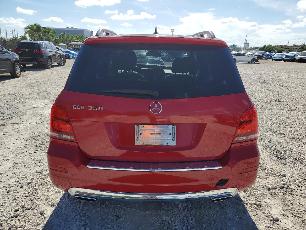 2015 Mercedes-benz Glk 350 Red vin: WDCGG5HB6FG403472