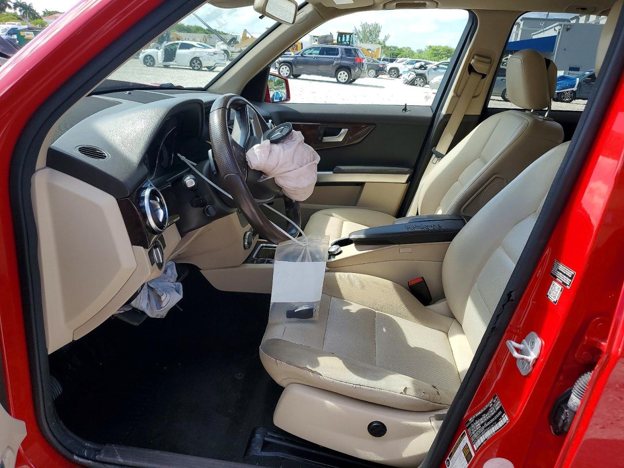 2015 Mercedes-benz Glk 350 Red vin: WDCGG5HB6FG403472