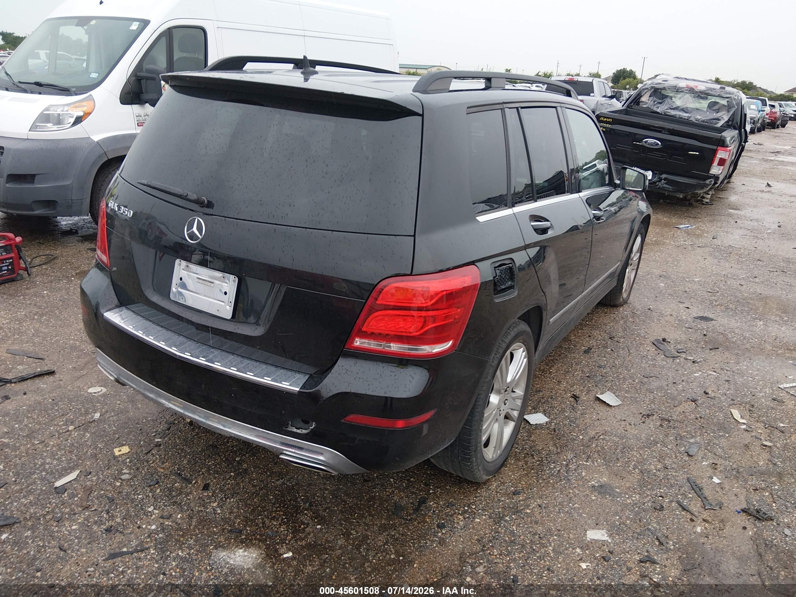 2015 Mercedes-benz Glk 350   Black vin: WDCGG5HB6FG438285