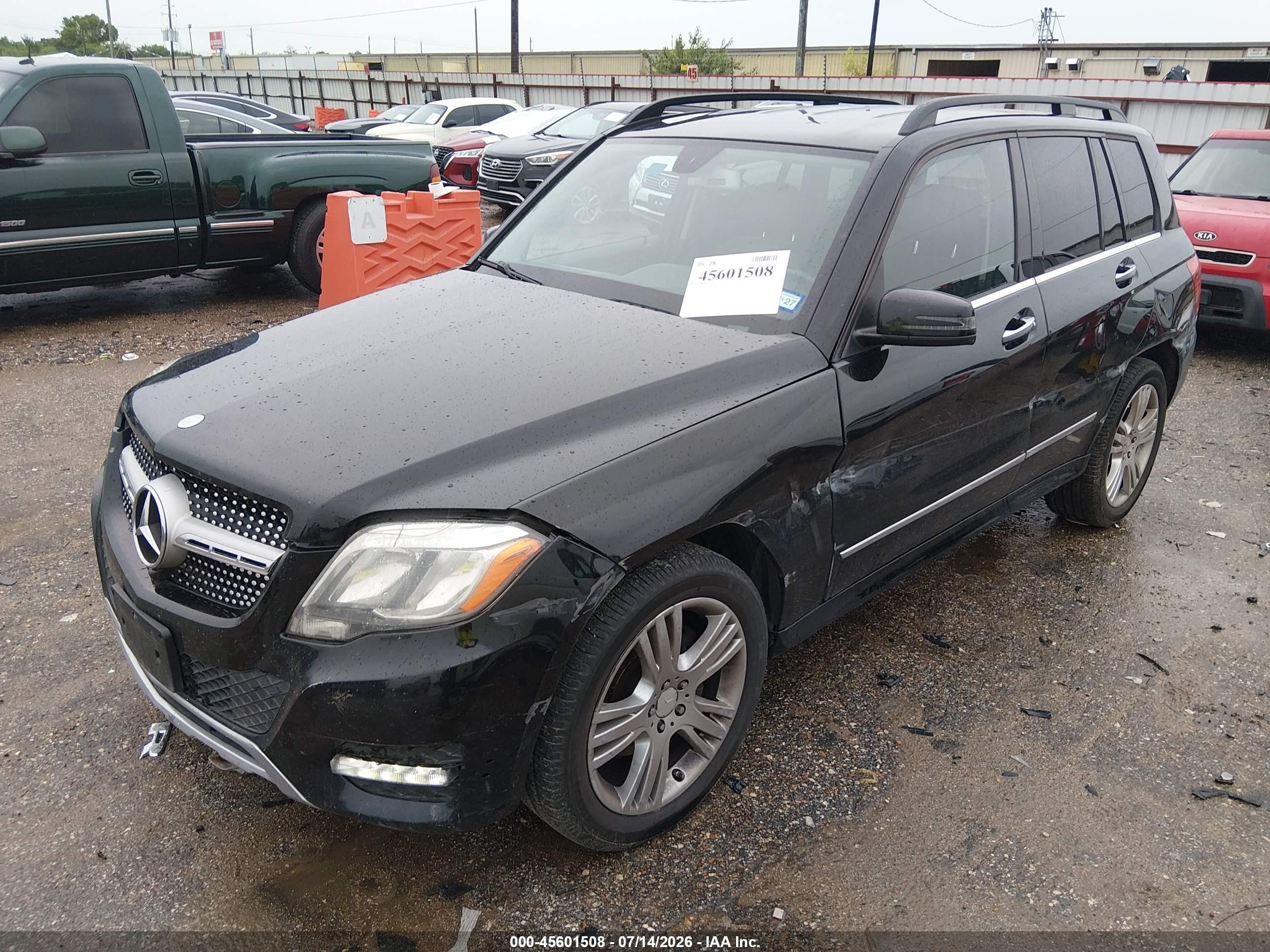 2015 Mercedes-benz Glk 350   Black vin: WDCGG5HB6FG438285