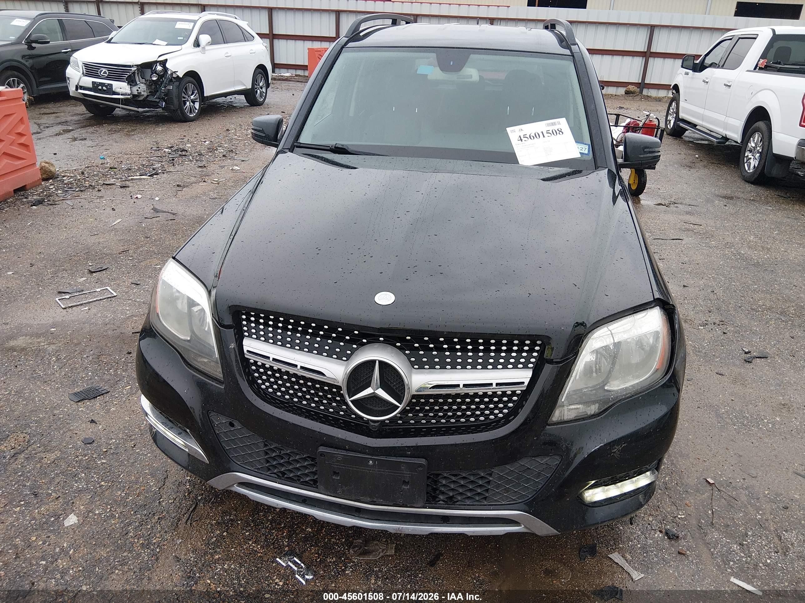 2015 Mercedes-benz Glk 350   Black vin: WDCGG5HB6FG438285