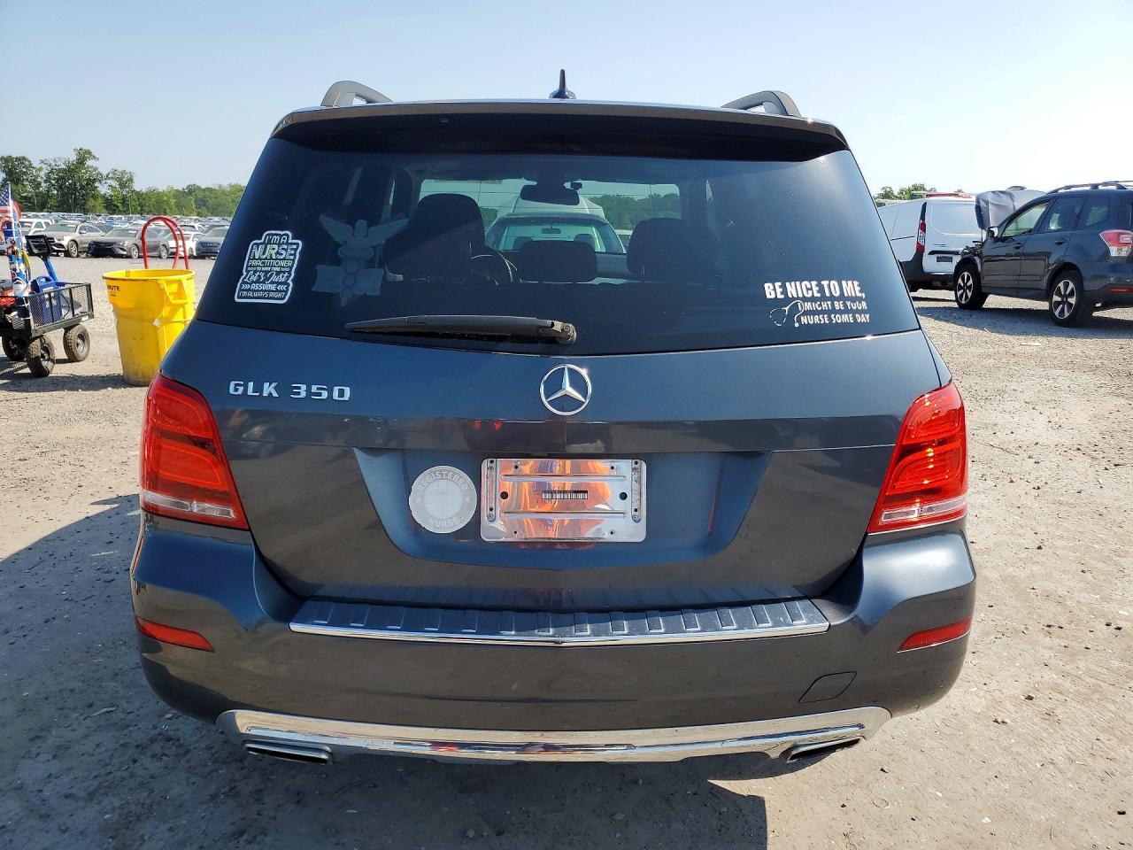 2015 Mercedes-benz Glk 350 Gray vin: WDCGG5HB6FG440537