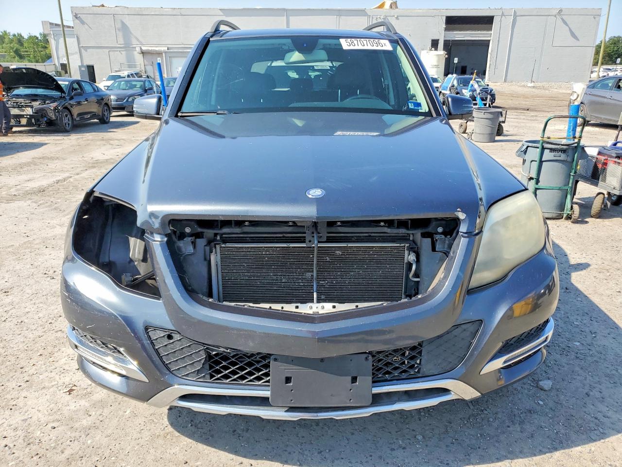 2015 Mercedes-benz Glk 350 Gray vin: WDCGG5HB6FG440537