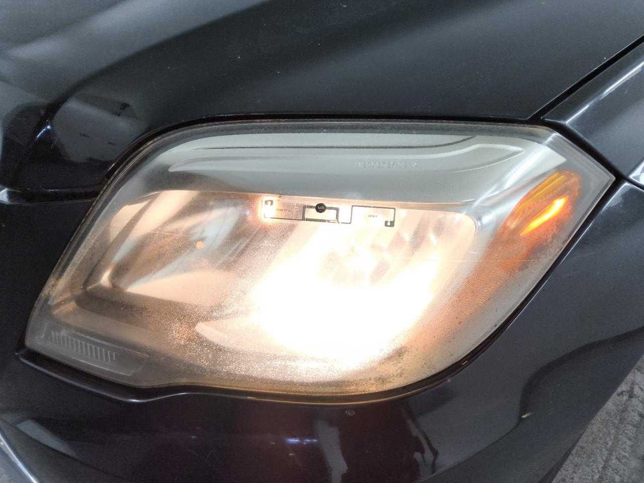 2013 Mercedes-benz Glk 350 Black vin: WDCGG5HB7DF944503 Damage: Left Head Lamp, Faded, Repair Required