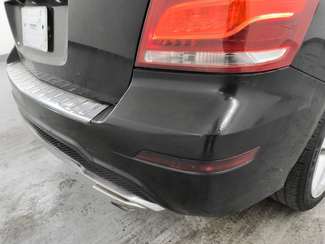 2013 Mercedes-benz Glk 350 Black vin: WDCGG5HB7DF944503 Damage: Rear Bumper, Previous Repair, Substandard Repair