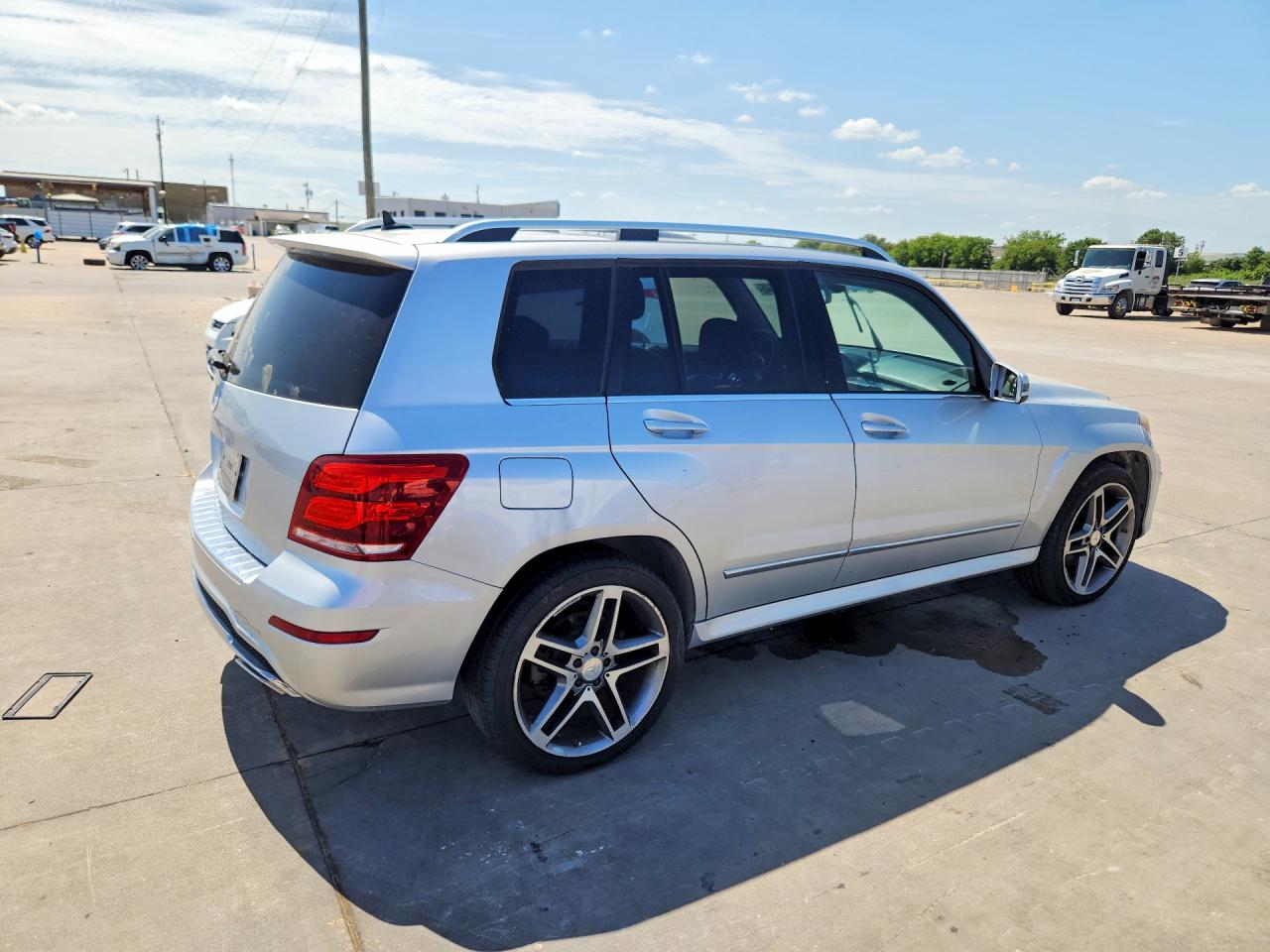 2013 Mercedes-benz Glk 350 Silver vin: WDCGG5HB7DG143564