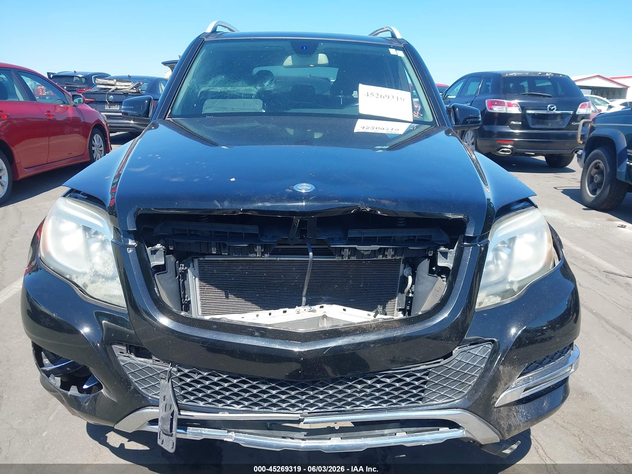 2014 Mercedes-benz Glk 350   Black vin: WDCGG5HB7EG232911