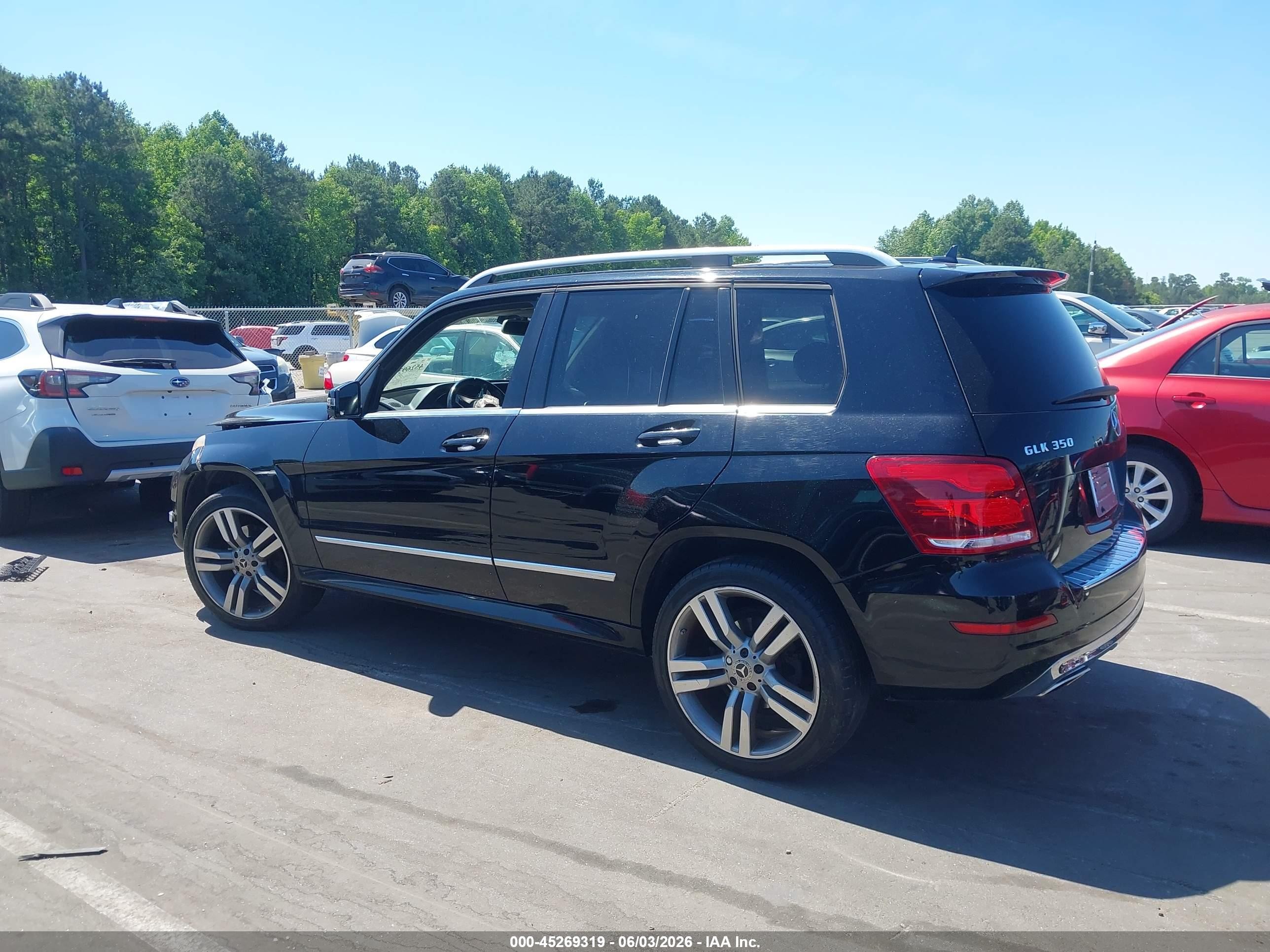 2014 Mercedes-benz Glk 350   Black vin: WDCGG5HB7EG232911