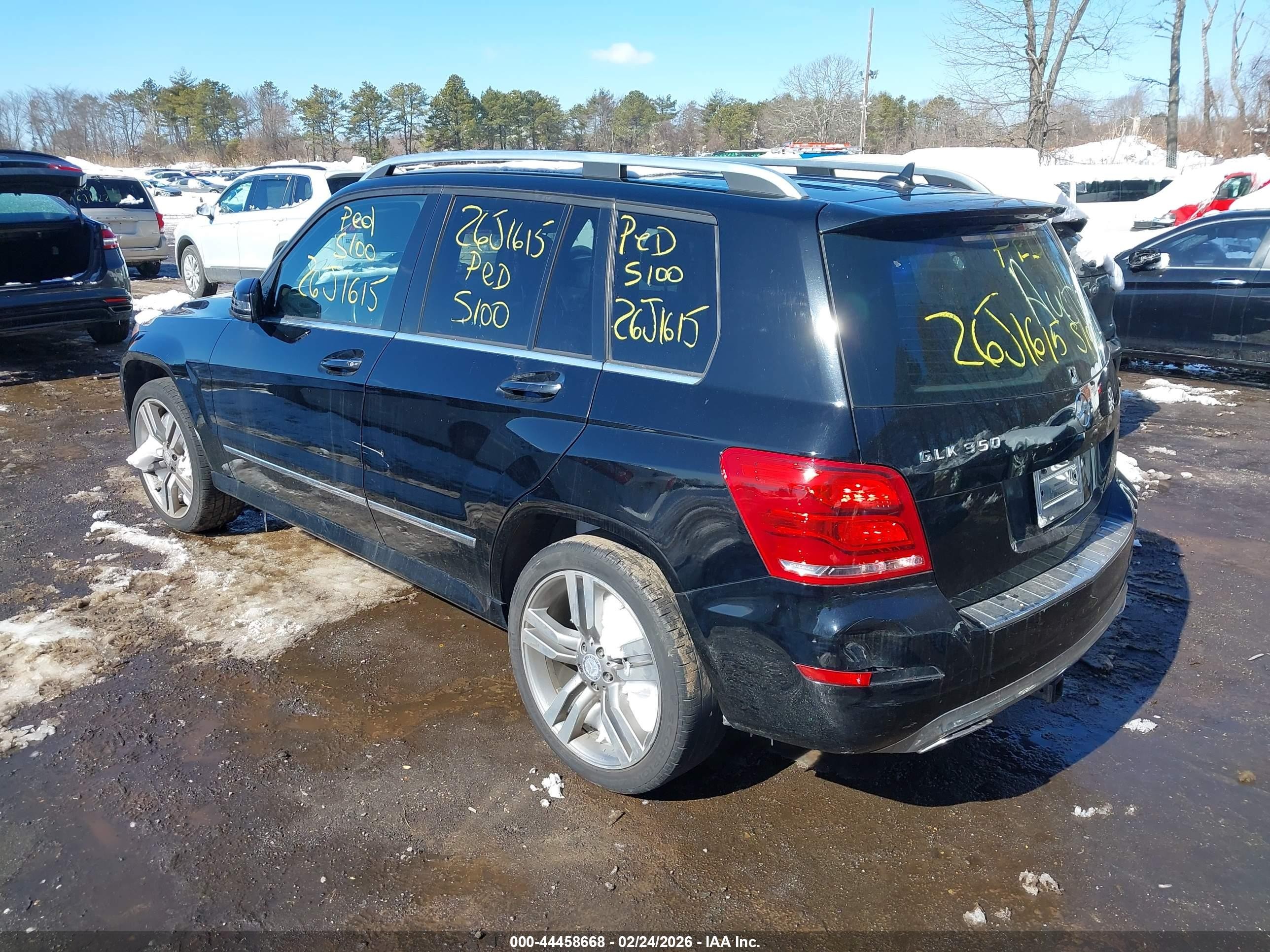 2014 Mercedes-benz Glk 350   Black vin: WDCGG5HB7EG251944