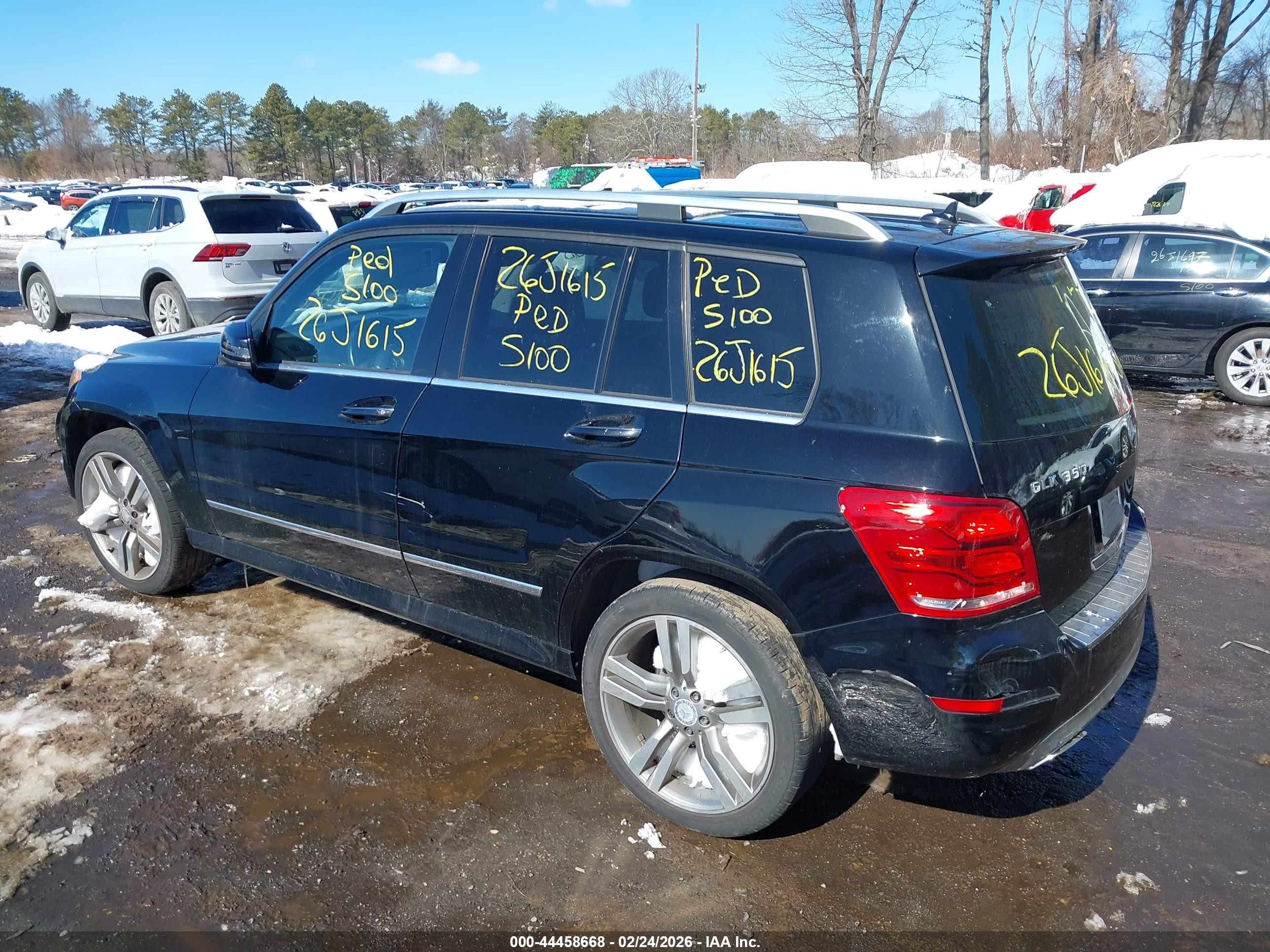 2014 Mercedes-benz Glk 350   Black vin: WDCGG5HB7EG251944