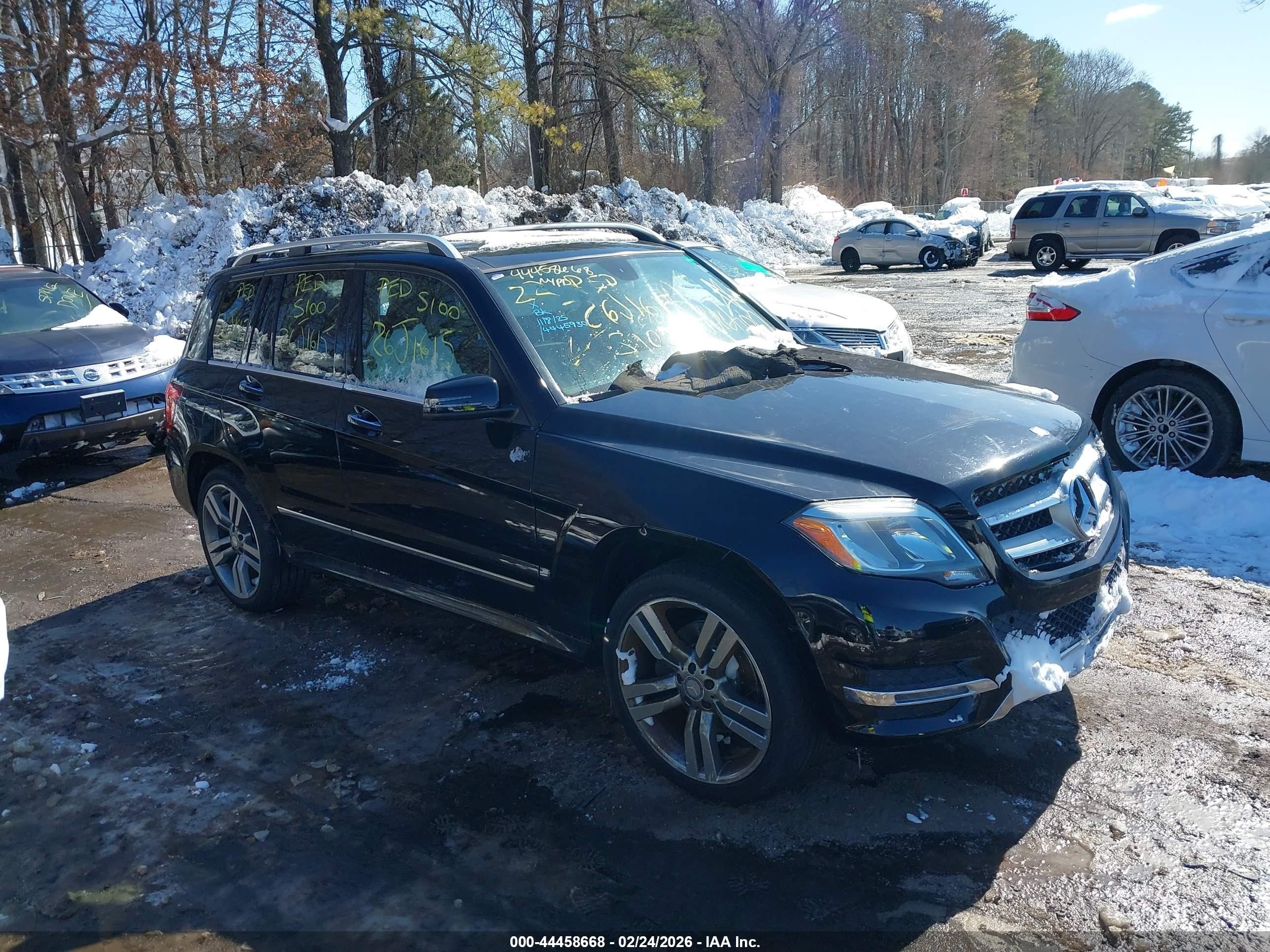 2014 Mercedes-benz Glk 350   Black vin: WDCGG5HB7EG251944