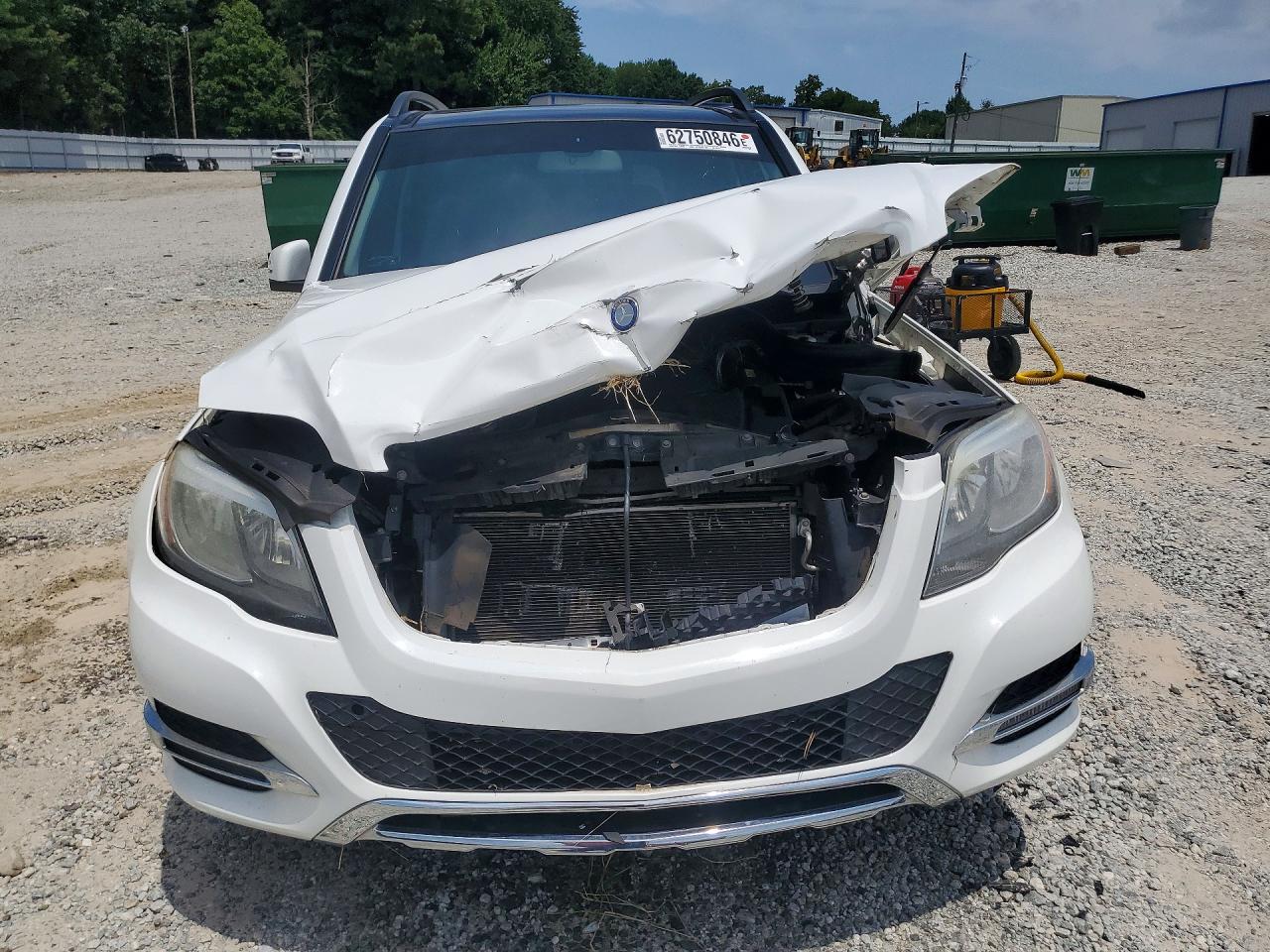 2014 Mercedes-benz Glk 350 White vin: WDCGG5HB7EG292414