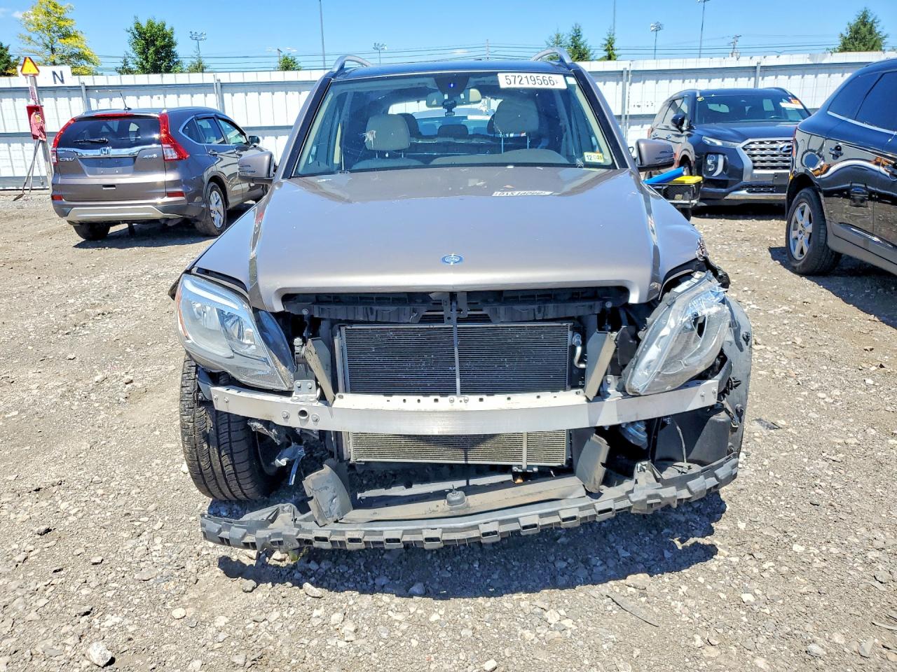 2014 Mercedes Benz Glk 350 Tan vin: WDCGG5HB7EG297421