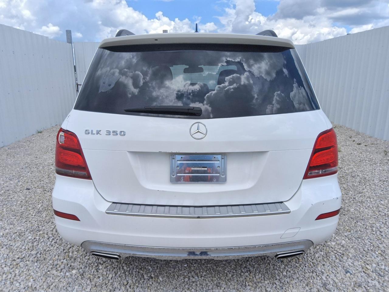 2014 Mercedes-benz Glk 350 White vin: WDCGG5HB7EG316758