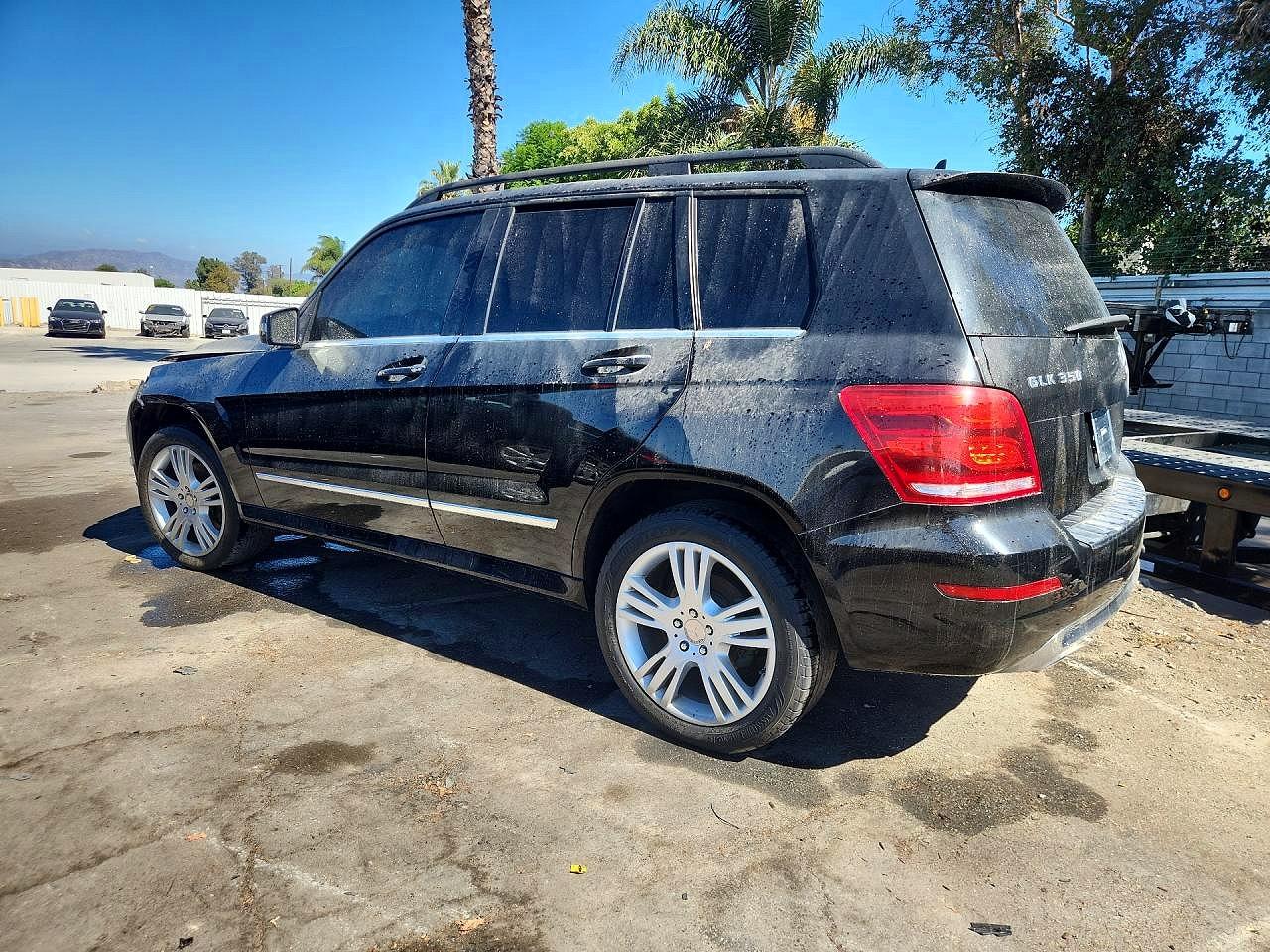 2015 Mercedes-benz Glk 350 Black vin: WDCGG5HB7FG366738