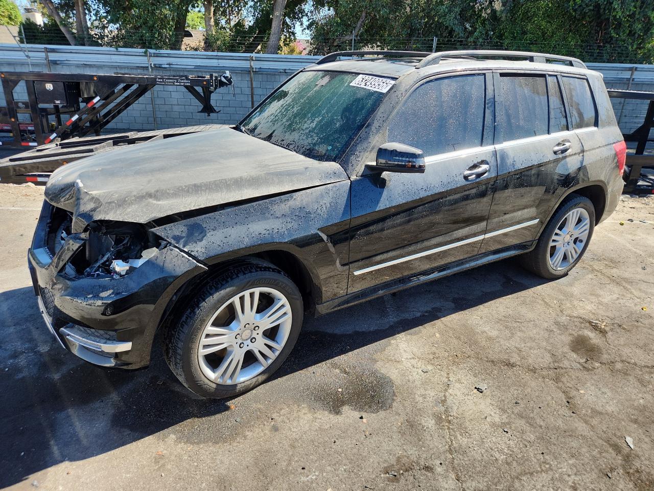 2015 Mercedes-benz Glk 350 Black vin: WDCGG5HB7FG366738 Damage: Left Head Lamp, Broken, Replacement Required