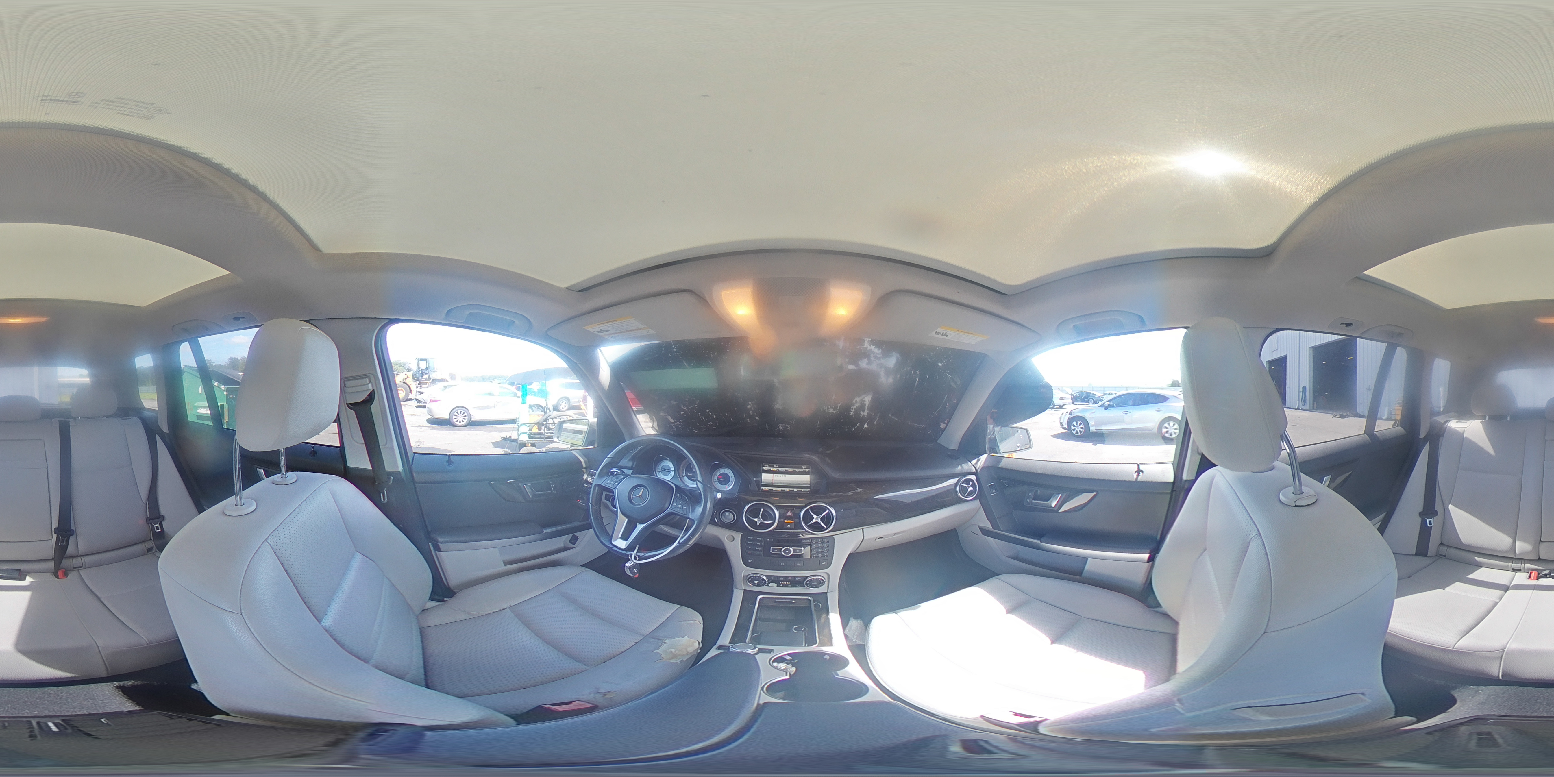 2015 Mercedes-benz Glk 350 Gray vin: WDCGG5HB7FG423682