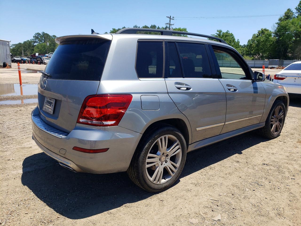 2013 Mercedes-benz Glk 350 Silver vin: WDCGG5HB8DF990986