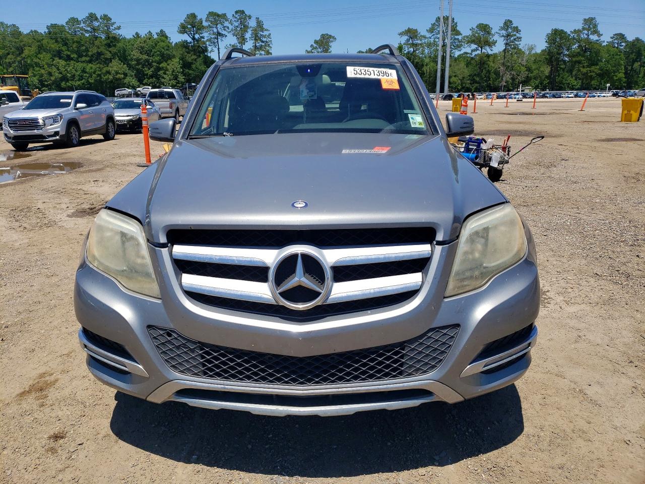 2013 Mercedes-benz Glk 350 Silver vin: WDCGG5HB8DF990986