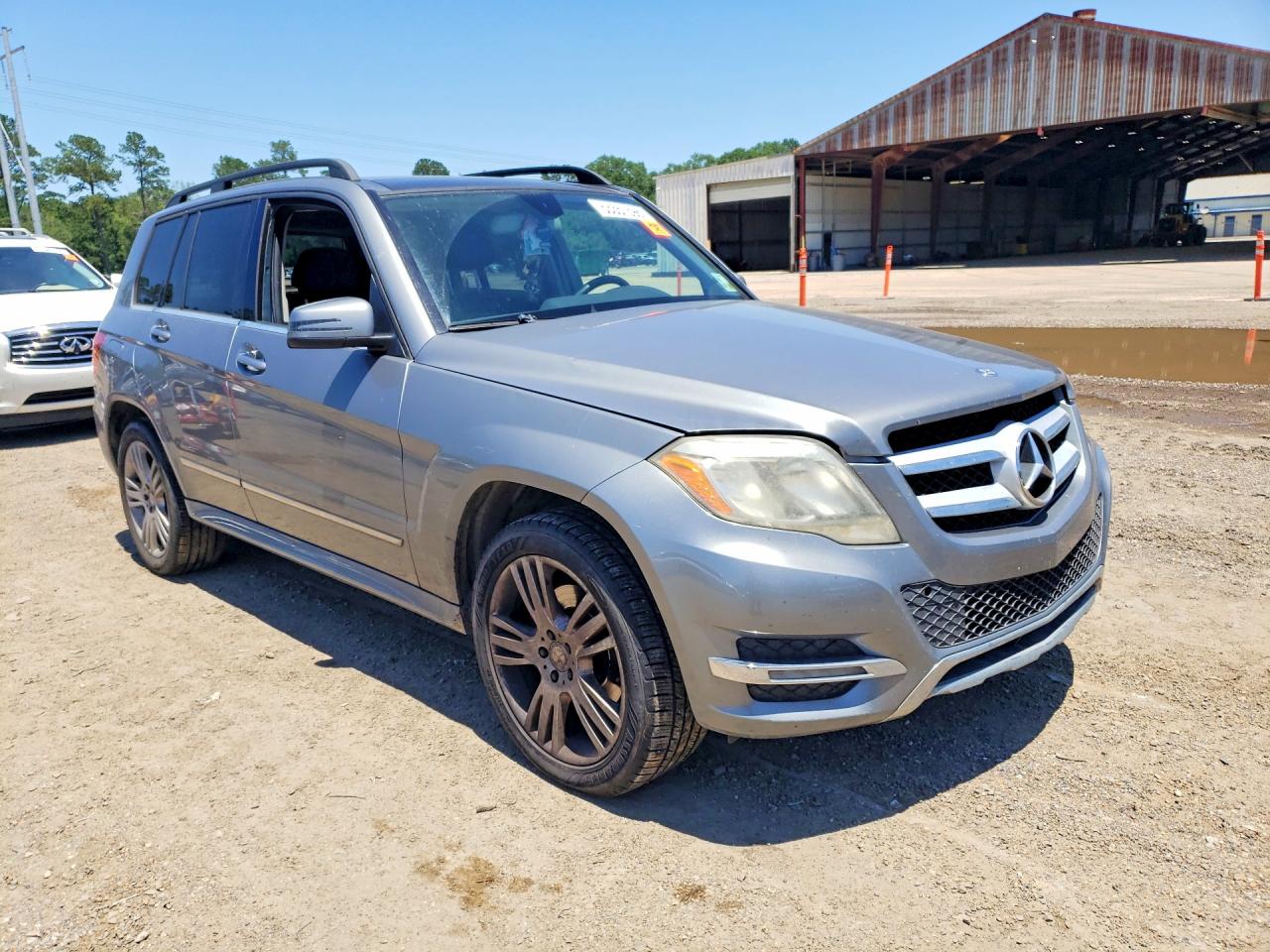 2013 Mercedes-benz Glk 350 Silver vin: WDCGG5HB8DF990986