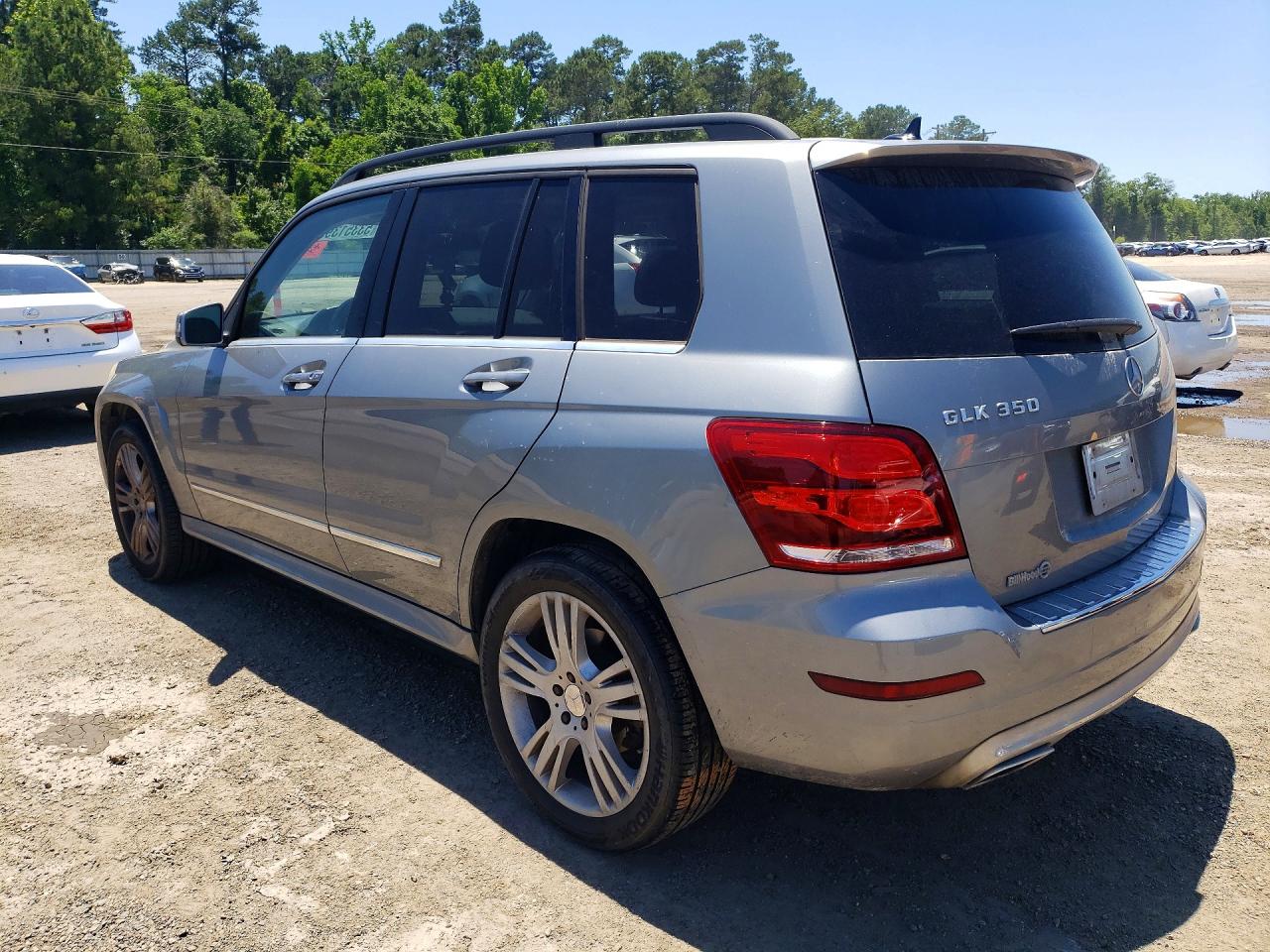 2013 Mercedes-benz Glk 350 Silver vin: WDCGG5HB8DF990986