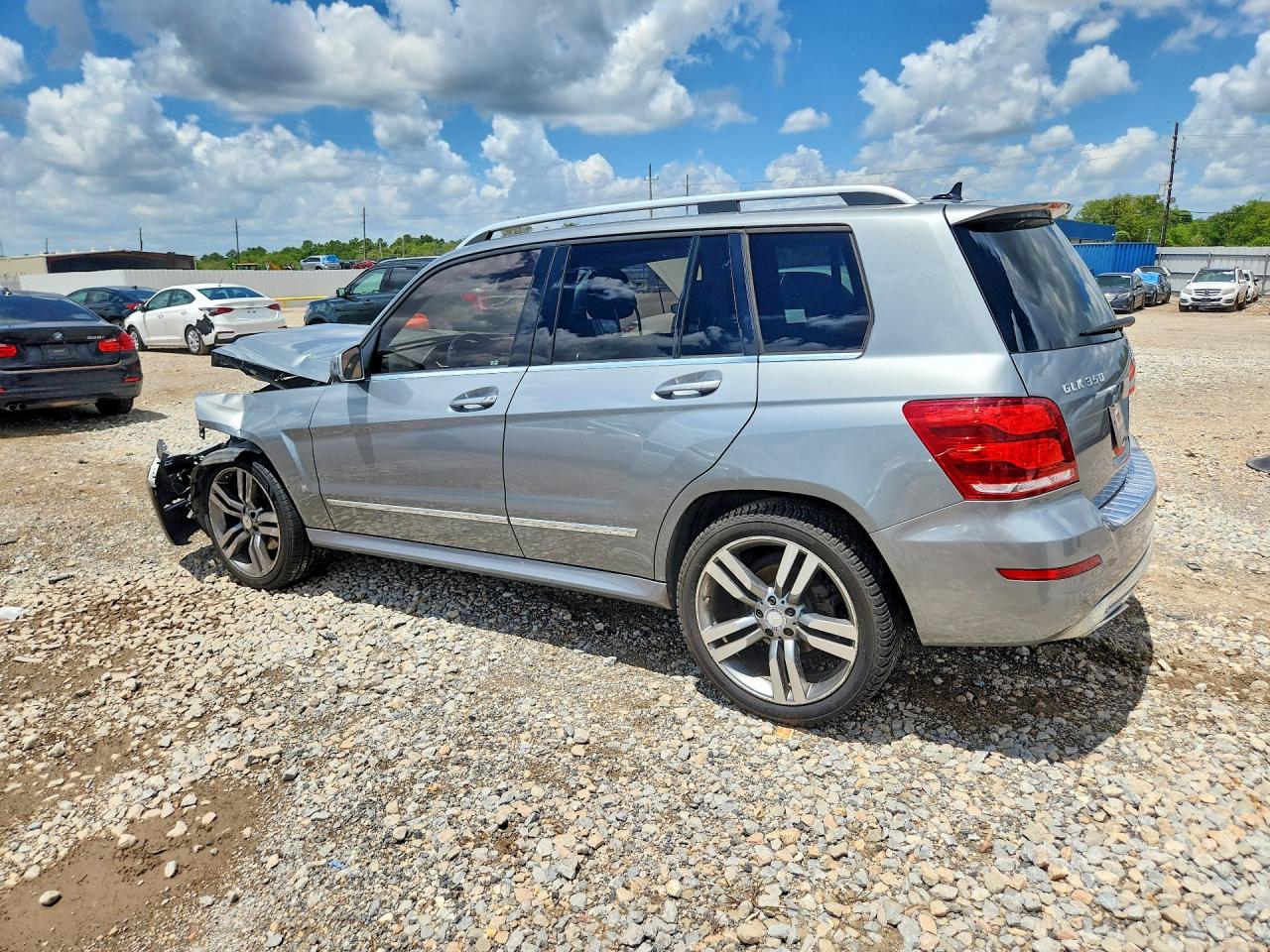 2013 Mercedes-benz Glk 350 Silver vin: WDCGG5HB8DG134629