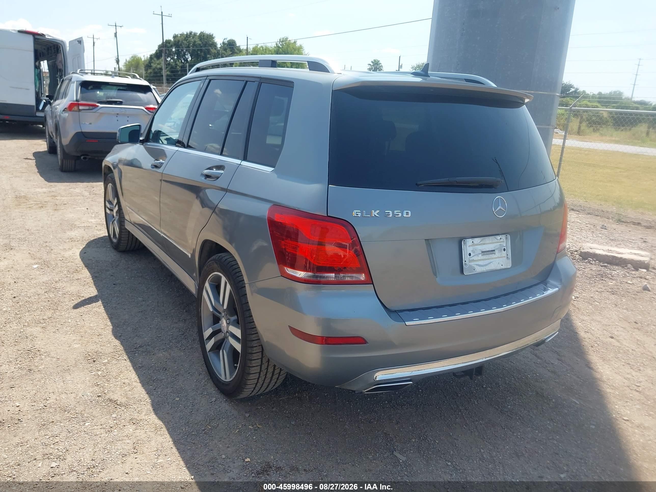 2013 Mercedes-benz Glk 350   Серый vin: WDCGG5HB8DG142035