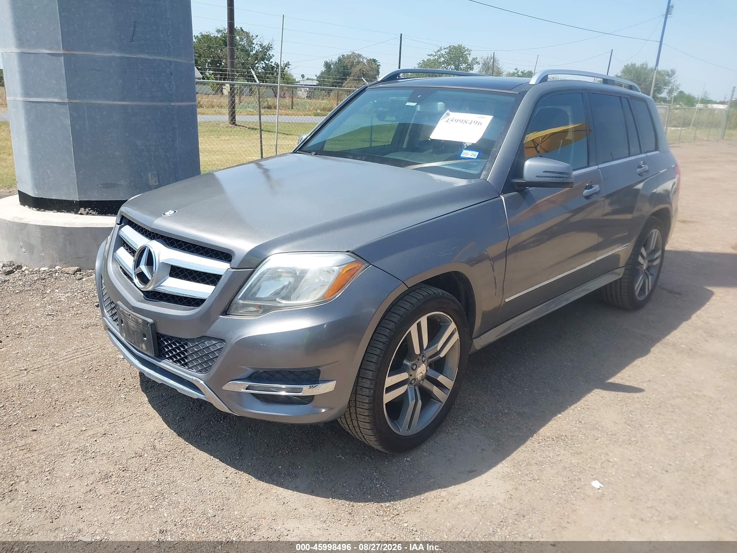 2013 Mercedes-benz Glk 350   Серый vin: WDCGG5HB8DG142035