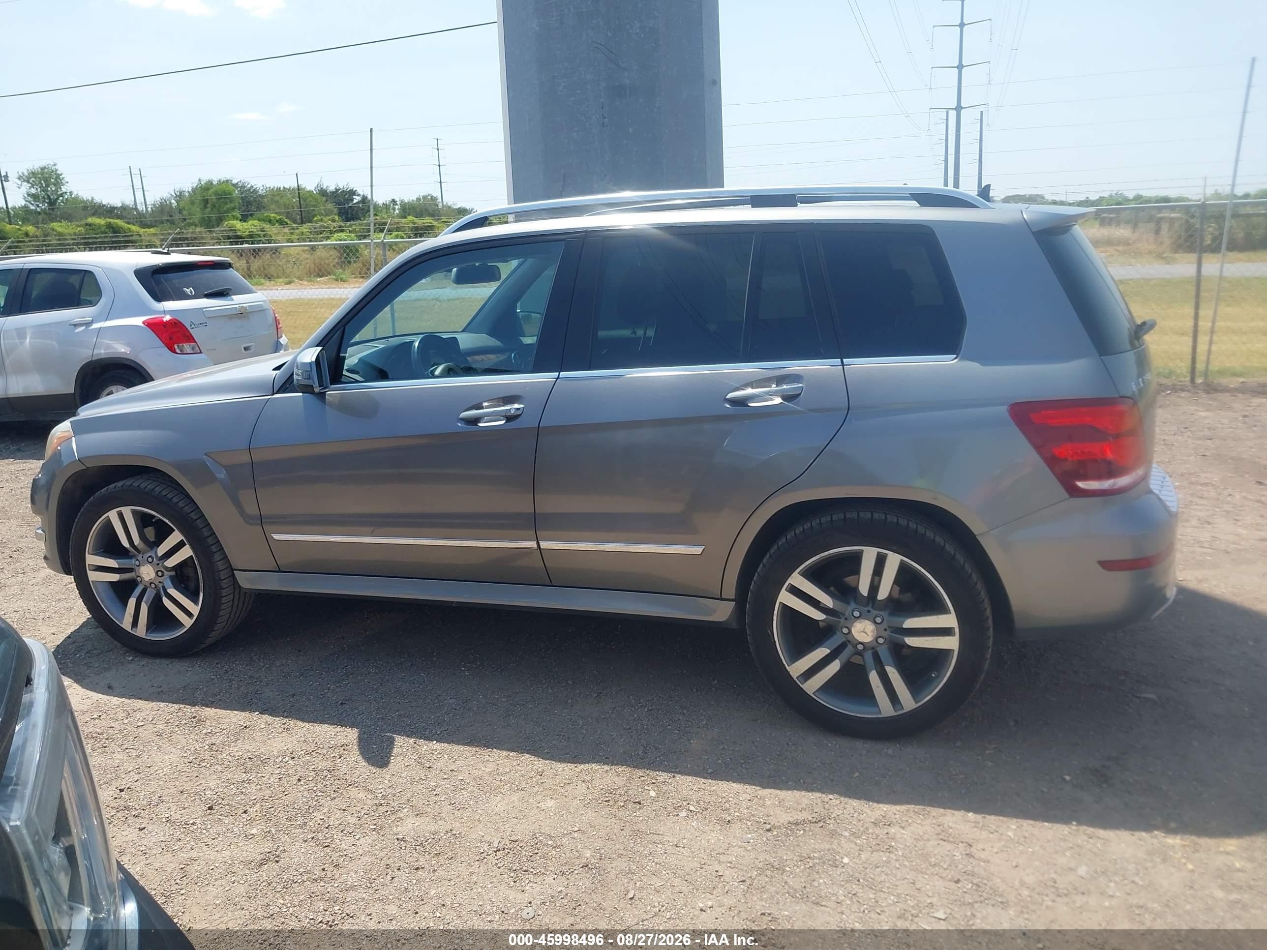 2013 Mercedes-benz Glk 350   Серый vin: WDCGG5HB8DG142035