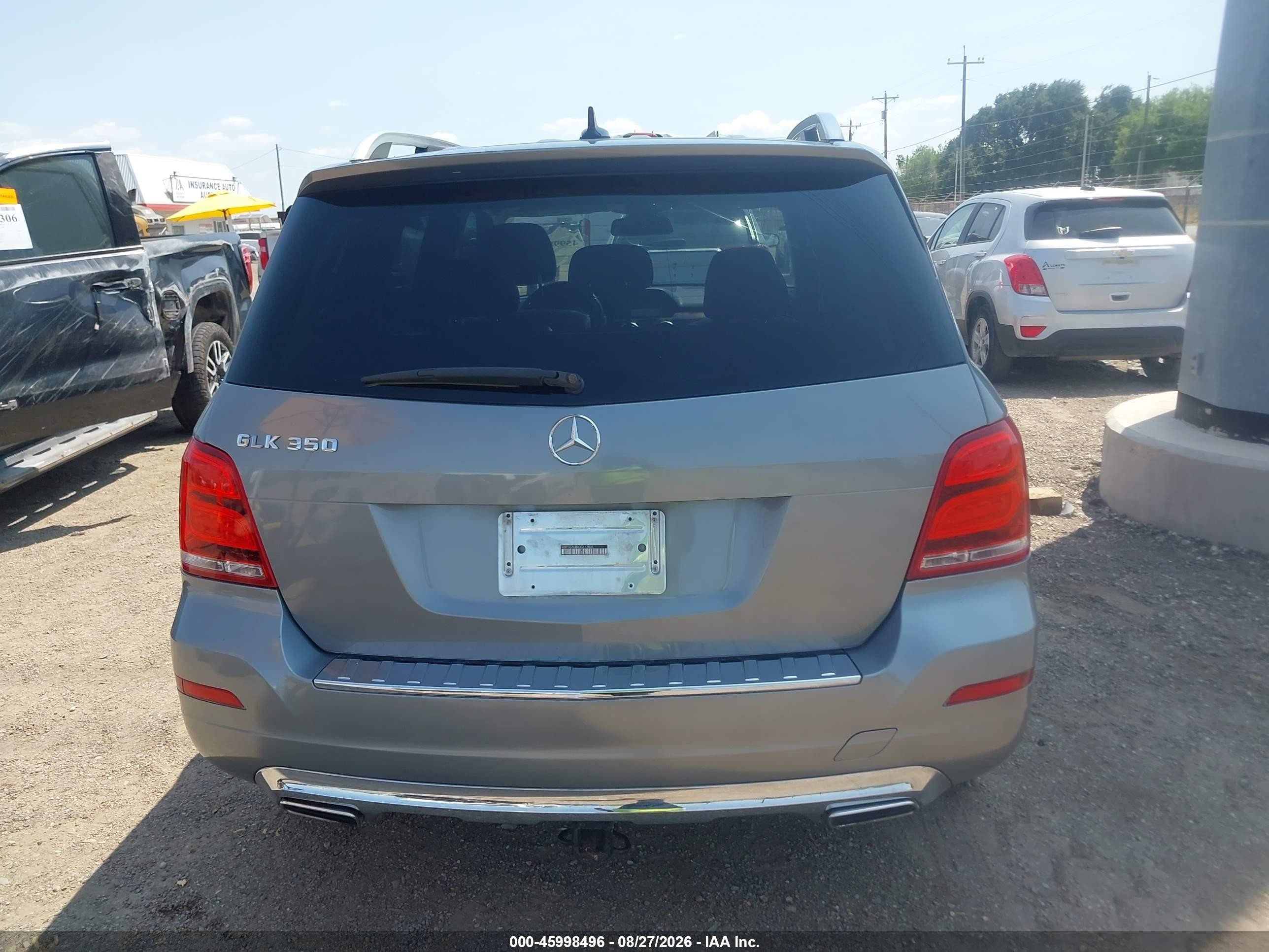 2013 Mercedes-benz Glk 350   Серый vin: WDCGG5HB8DG142035