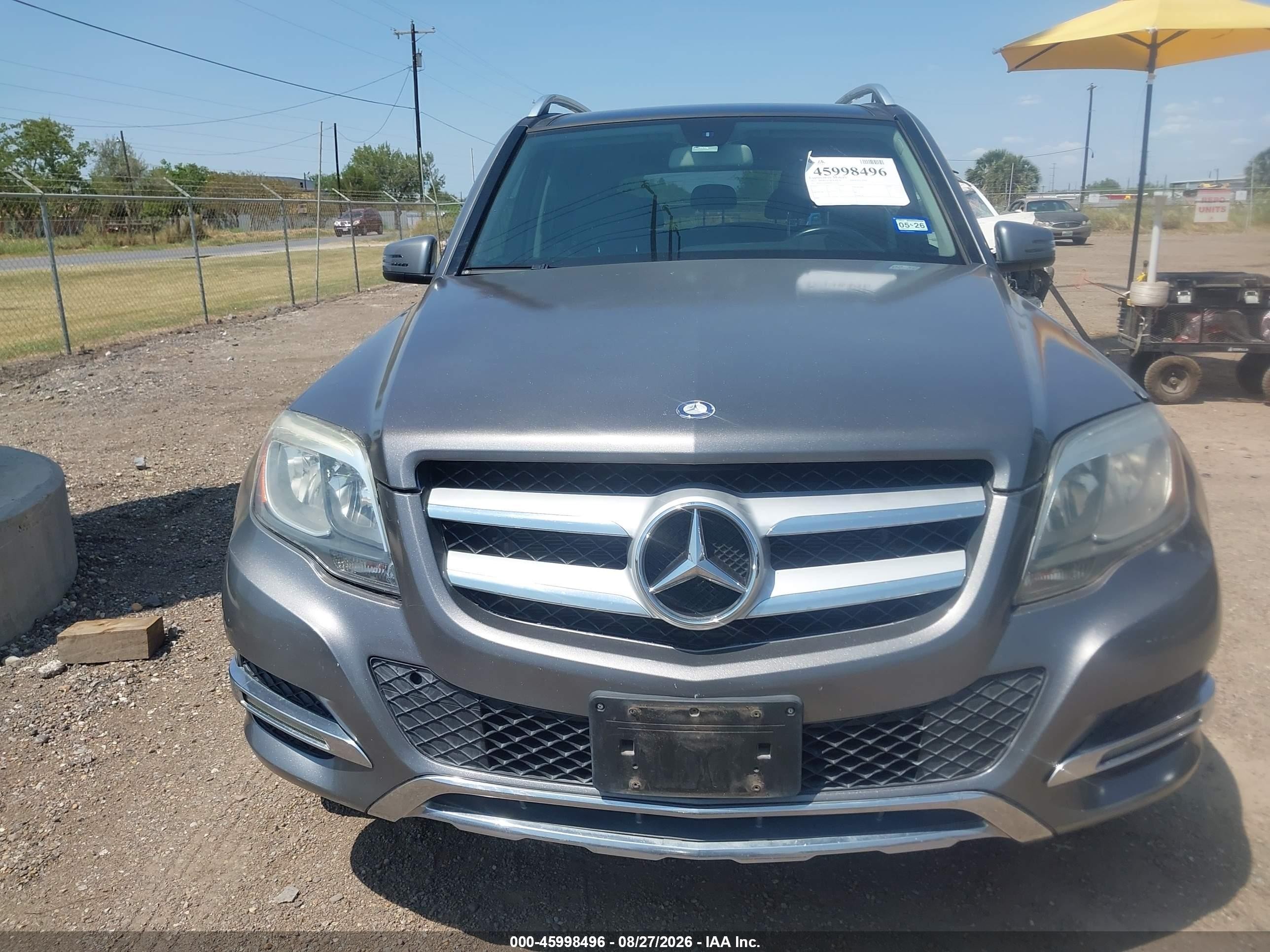 2013 Mercedes-benz Glk 350   Серый vin: WDCGG5HB8DG142035