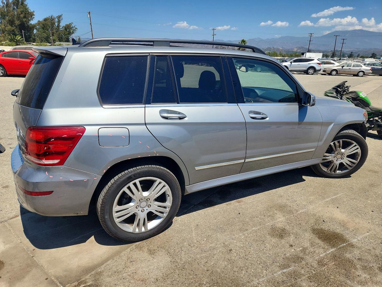2015 Mercedes-benz Glk 350 Серый vin: WDCGG5HB8FG341816