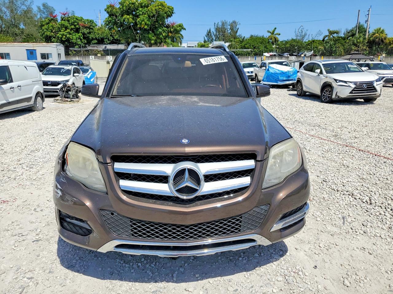 2014 Mercedes-benz Glk 350 Brown vin: WDCGG5HB9EG194209