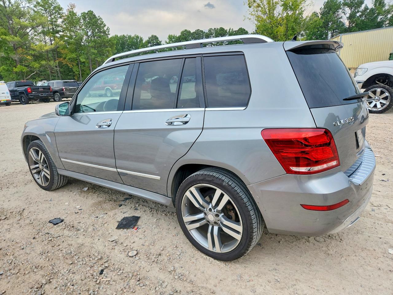 2014 Mercedes-benz Glk 350 Серый vin: WDCGG5HB9EG322951