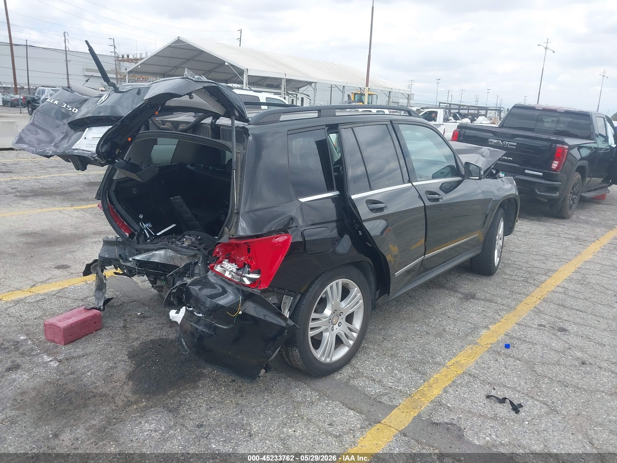 2015 Mercedes-benz Glk 350   Черный vin: WDCGG5HB9FG347253