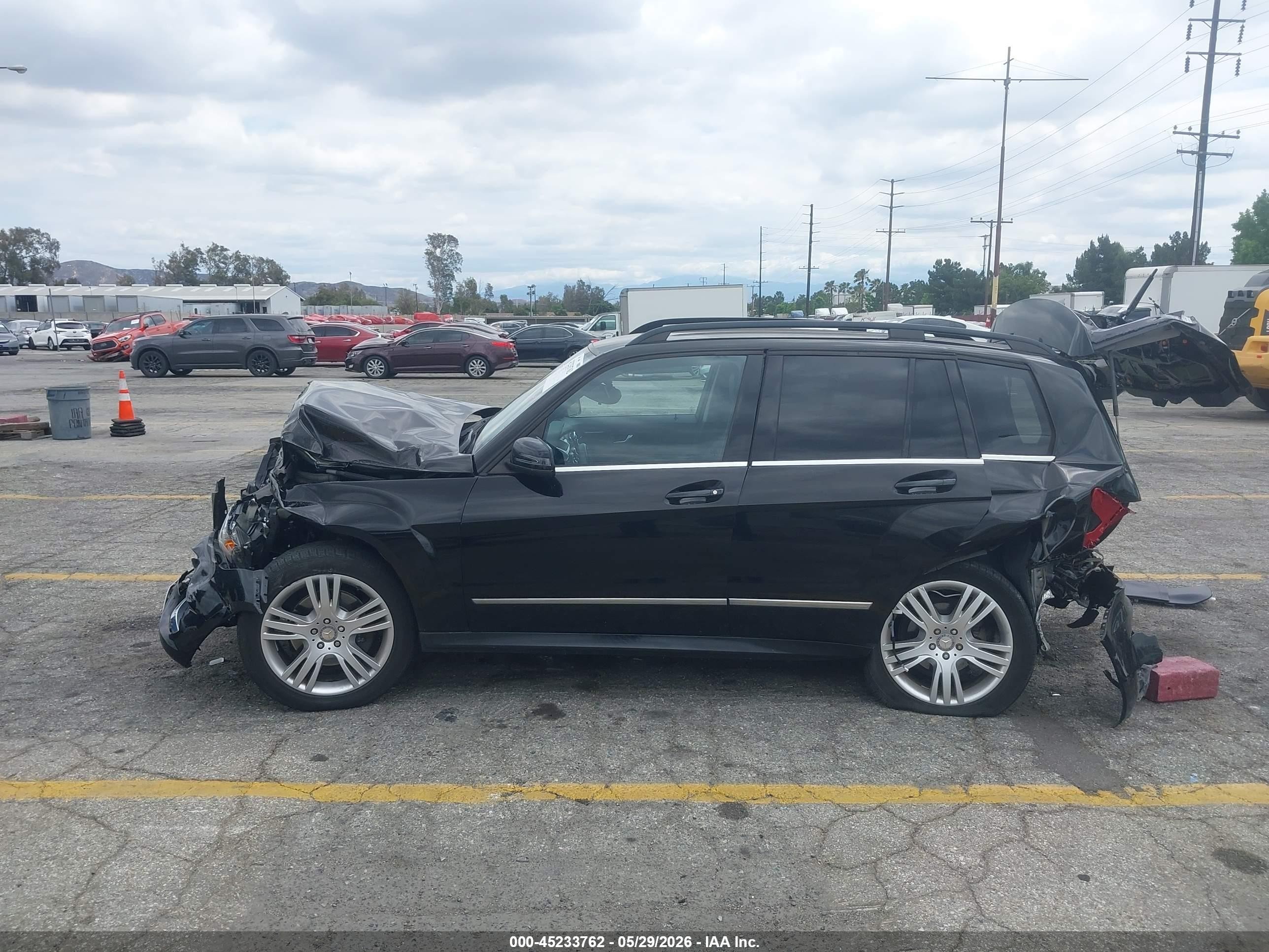 2015 Mercedes-benz Glk 350   Черный vin: WDCGG5HB9FG347253