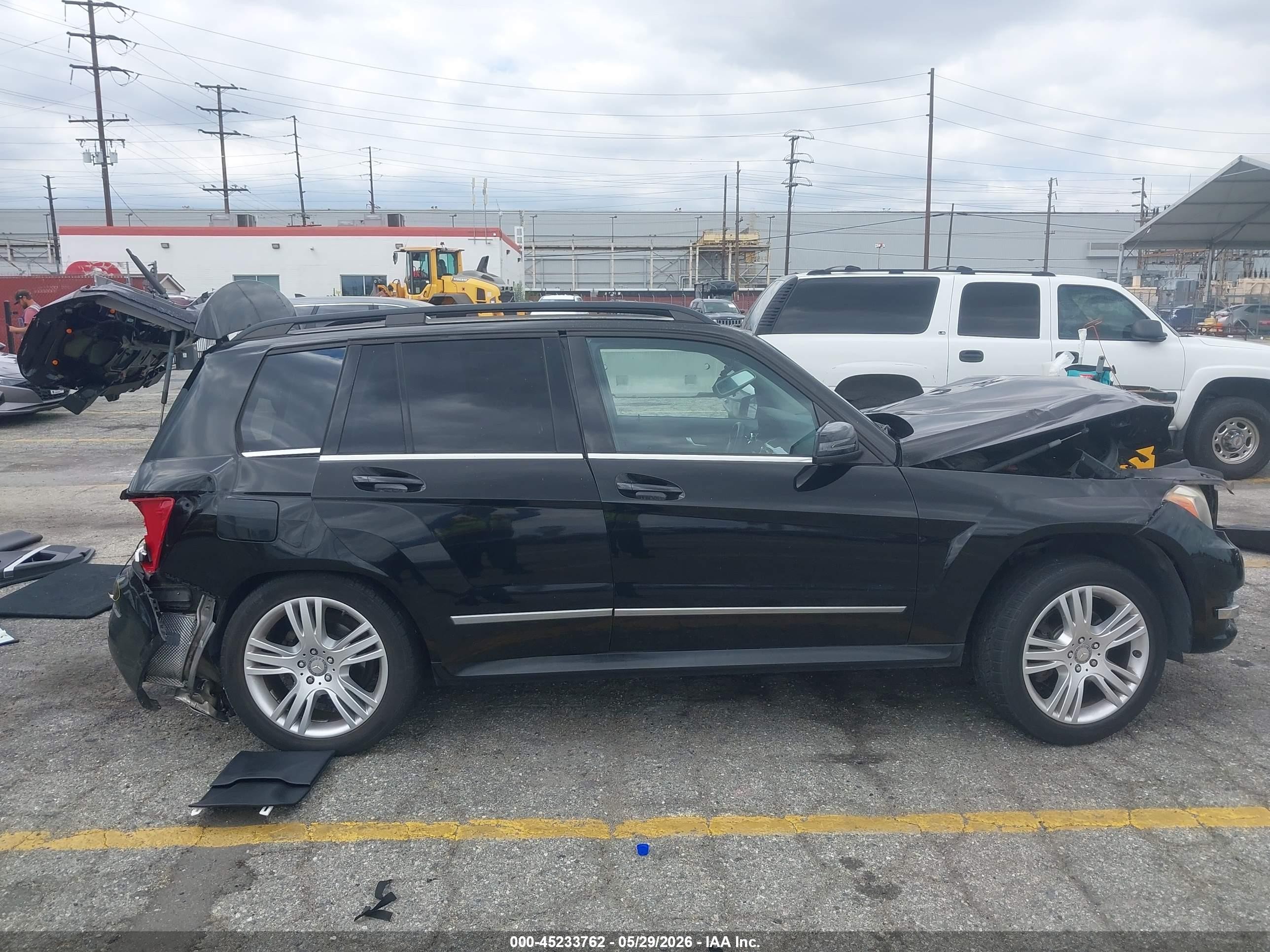 2015 Mercedes-benz Glk 350   Черный vin: WDCGG5HB9FG347253
