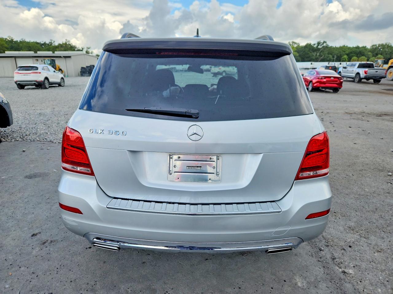 2015 Mercedes-benz Glk 350 Silver vin: WDCGG5HB9FG428687