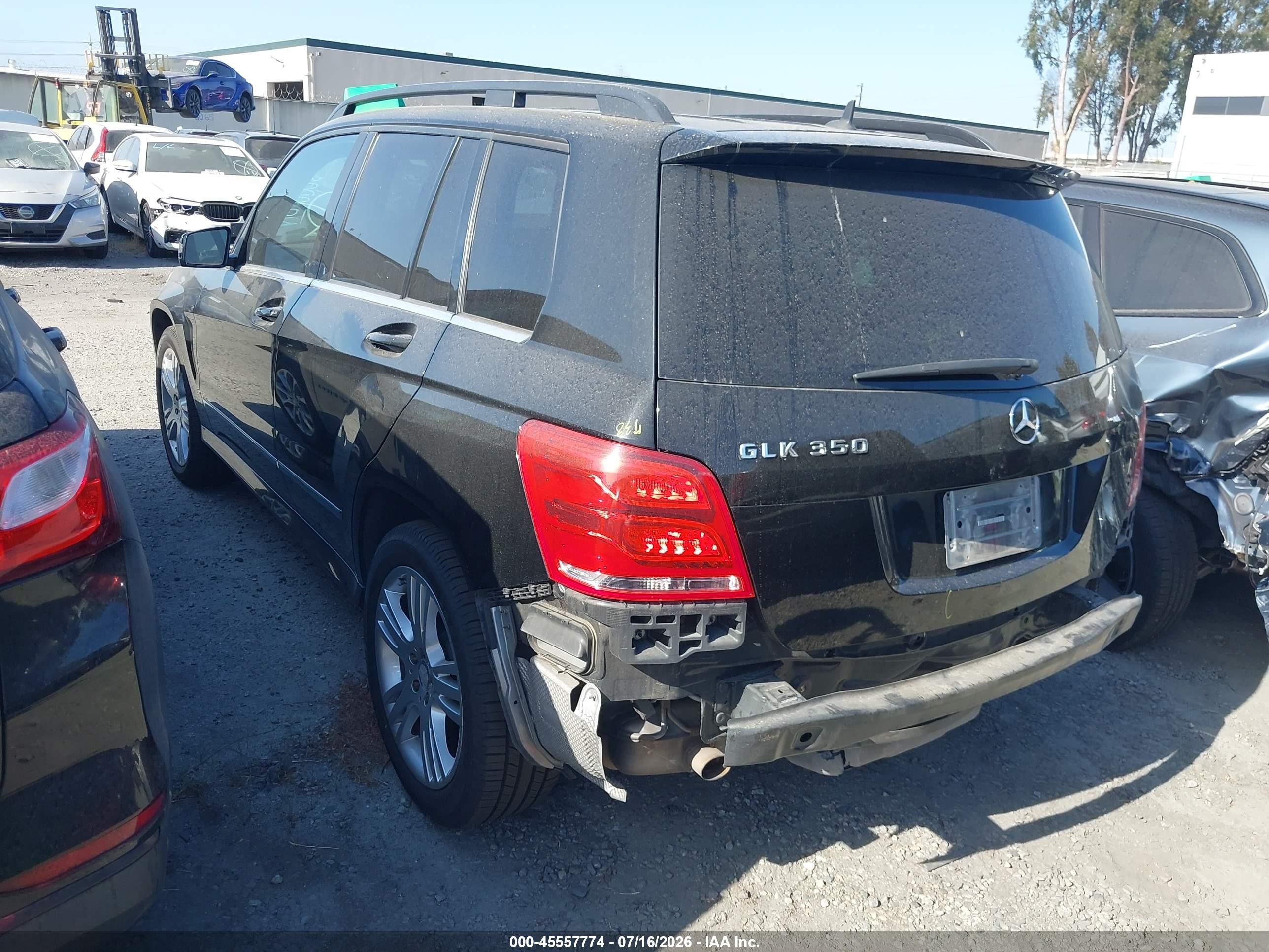 2013 Mercedes-benz Glk 350   Черный vin: WDCGG5HBXDF950876