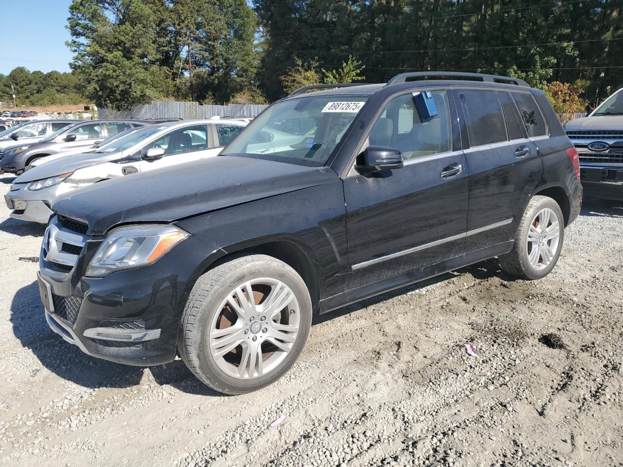 2013 Mercedes-benz Glk 350 Black vin: WDCGG5HBXDG142781