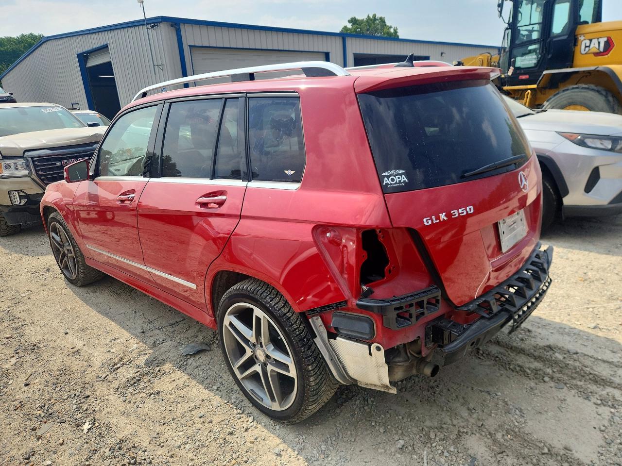 2015 Mercedes-benz Glk 350 Red vin: WDCGG5HBXFG358391