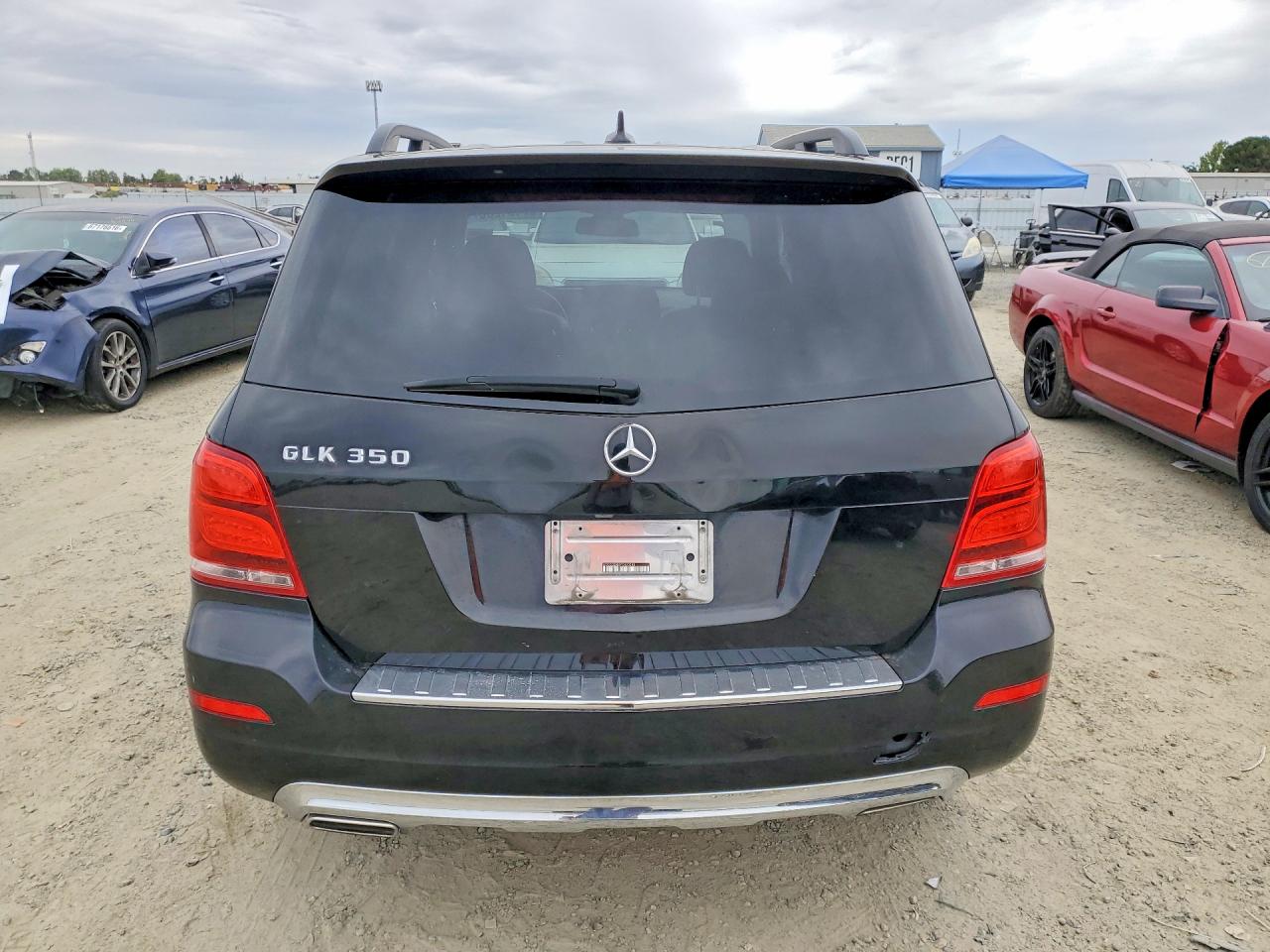 2015 Mercedes-benz Glk 350 Black vin: WDCGG5HBXFG420548