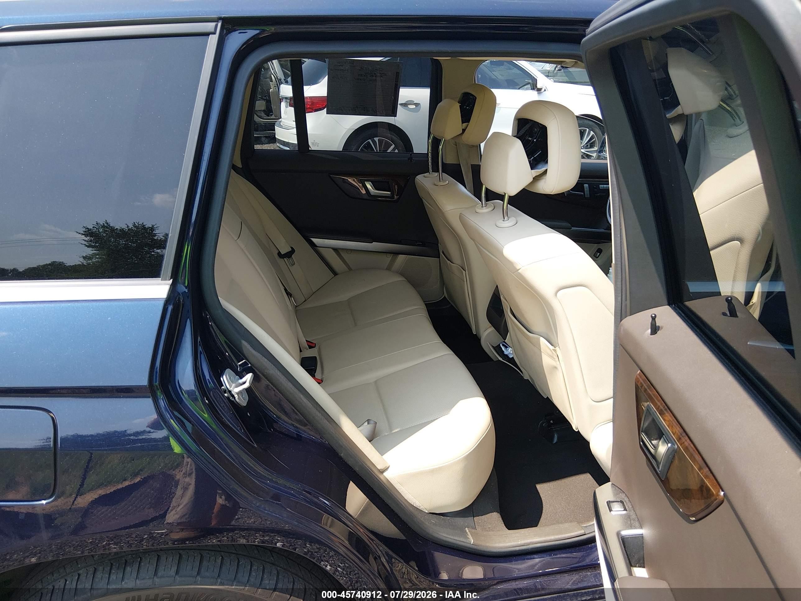 2015 Mercedes-benz Glk 350   Dark Blue vin: WDCGG5HBXFG430738