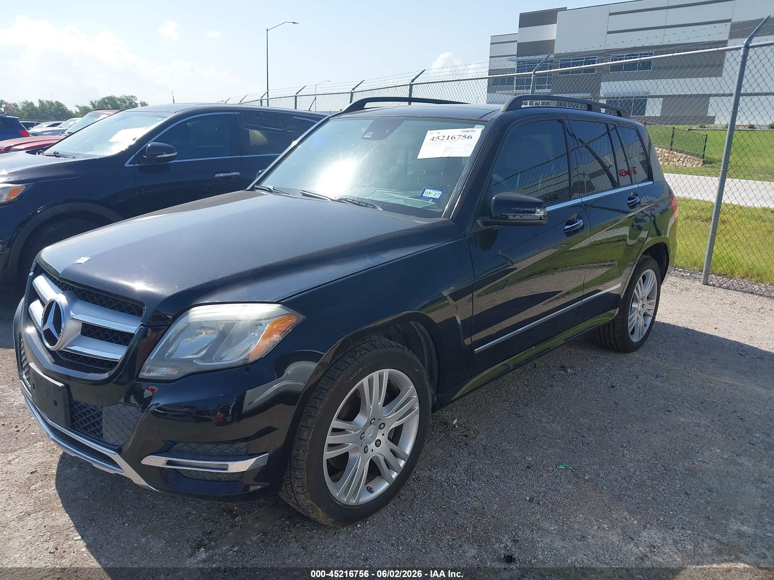 2015 Mercedes-benz Glk 350   Black vin: WDCGG5HBXFG432263
