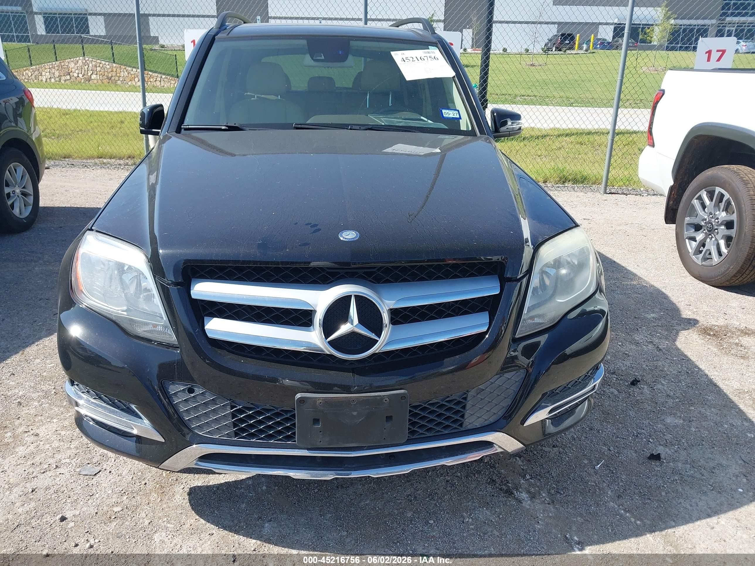 2015 Mercedes-benz Glk 350   Black vin: WDCGG5HBXFG432263