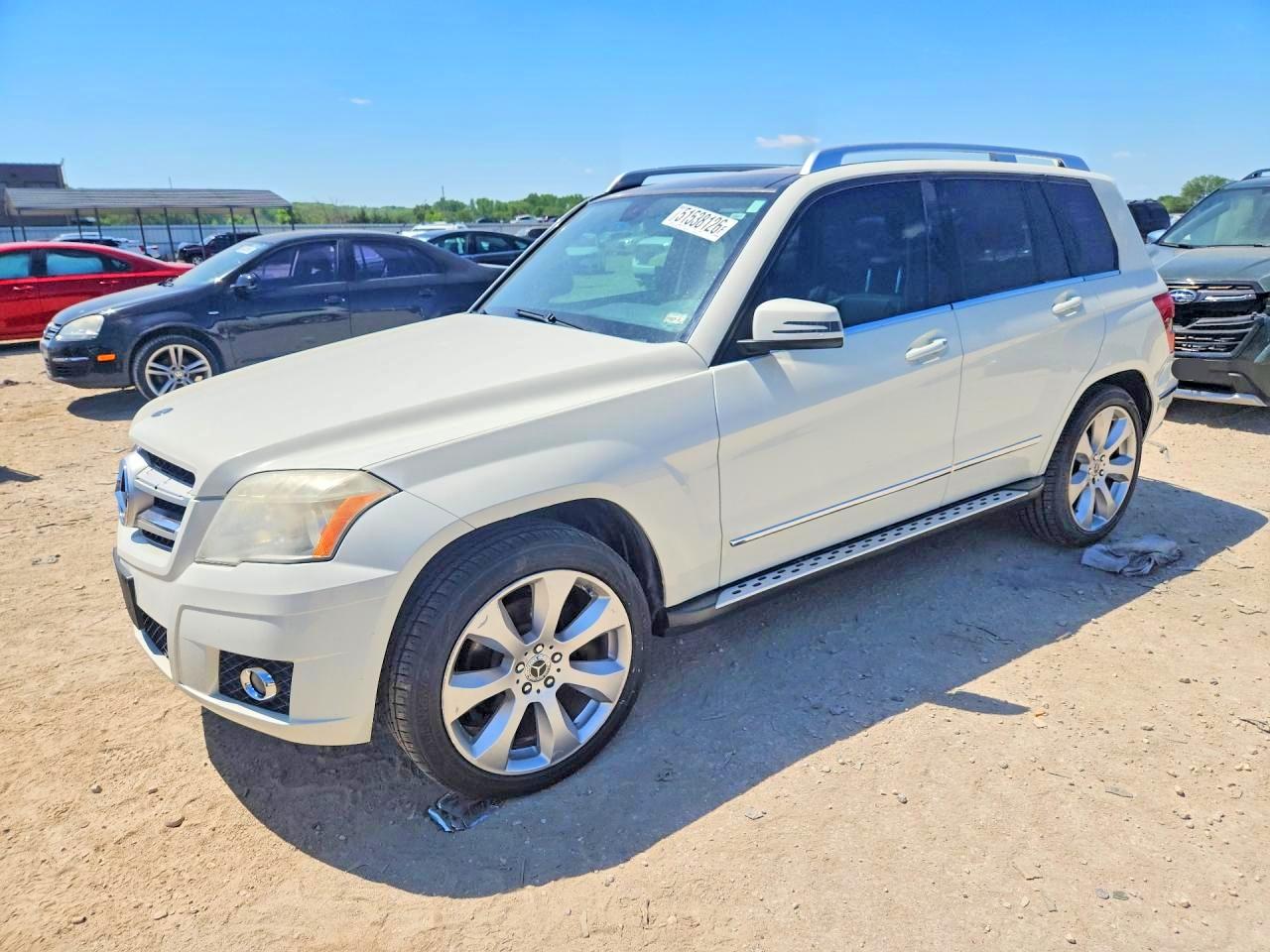 2010 Mercedes-benz Glk 350 4matic White vin: WDCGG8HB0AF261605
