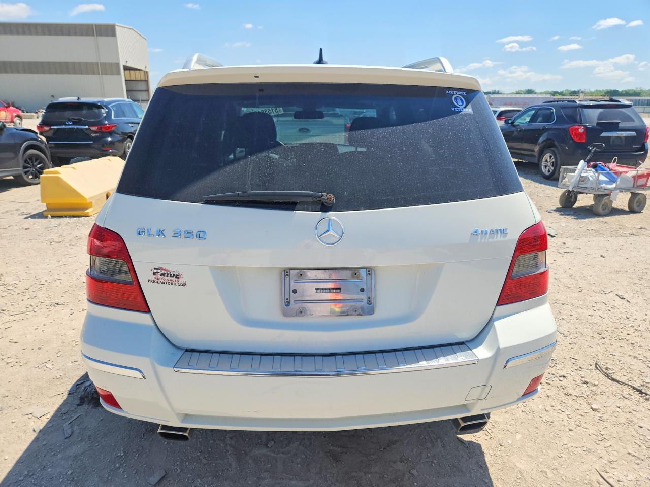 2010 Mercedes-benz Glk 350 4matic White vin: WDCGG8HB0AF261605