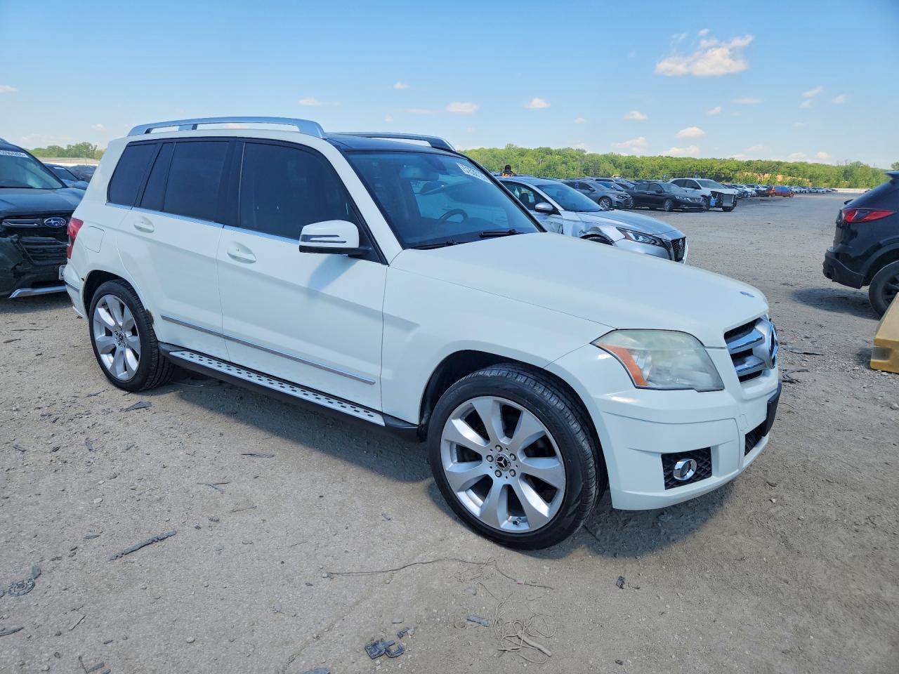 2010 Mercedes-benz Glk 350 4matic White vin: WDCGG8HB0AF261605